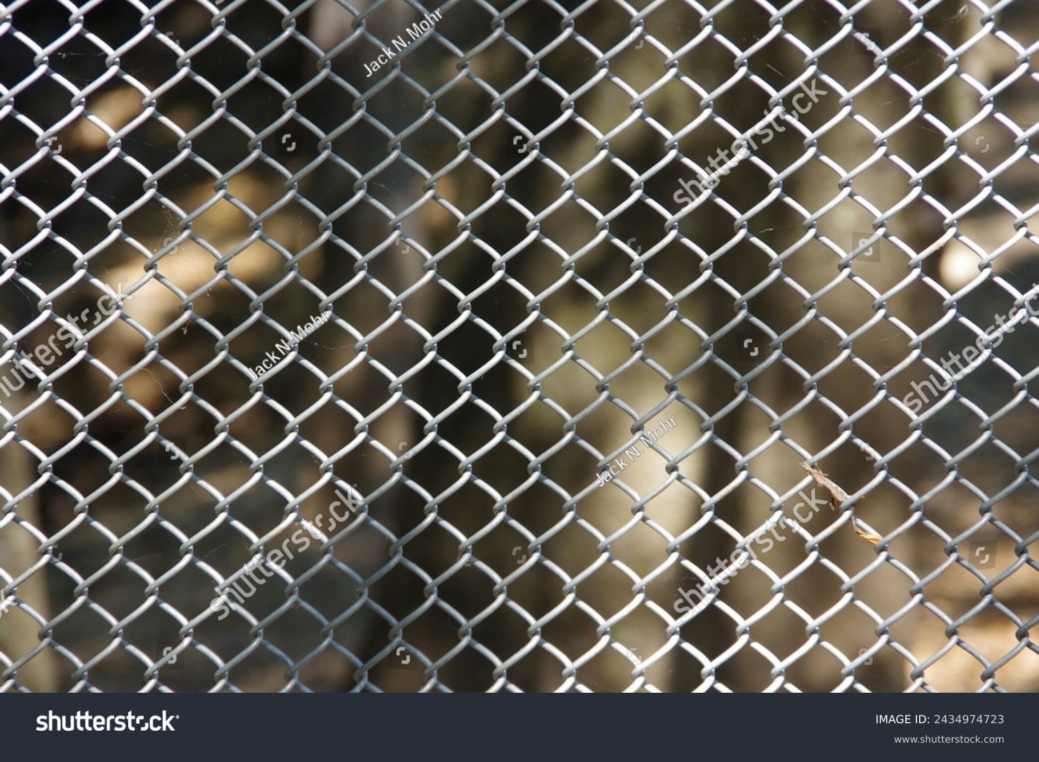 Section of a chainlink fence #2434974723