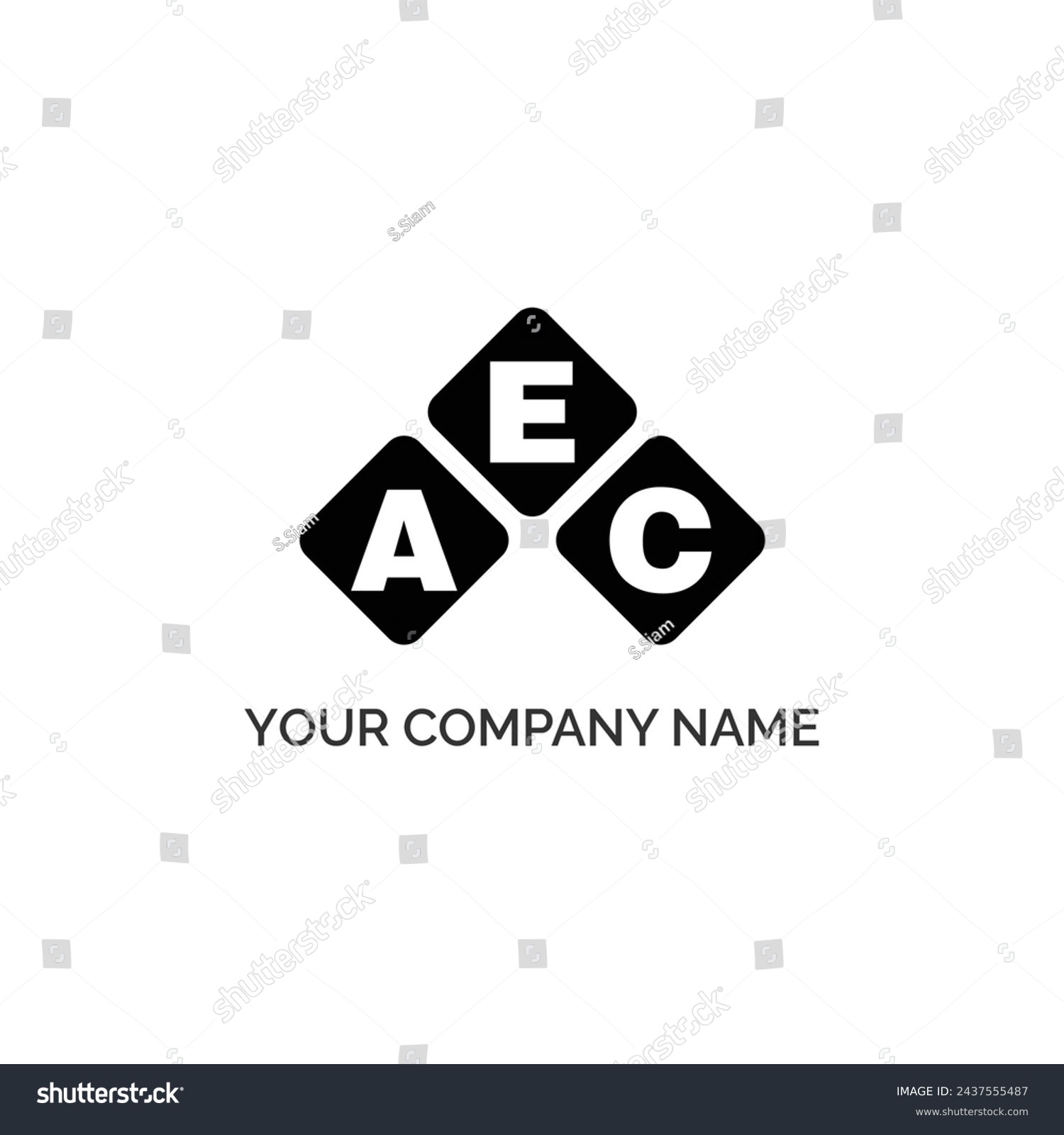 AEC letter logo design on white background. AEC - Royalty Free Stock ...