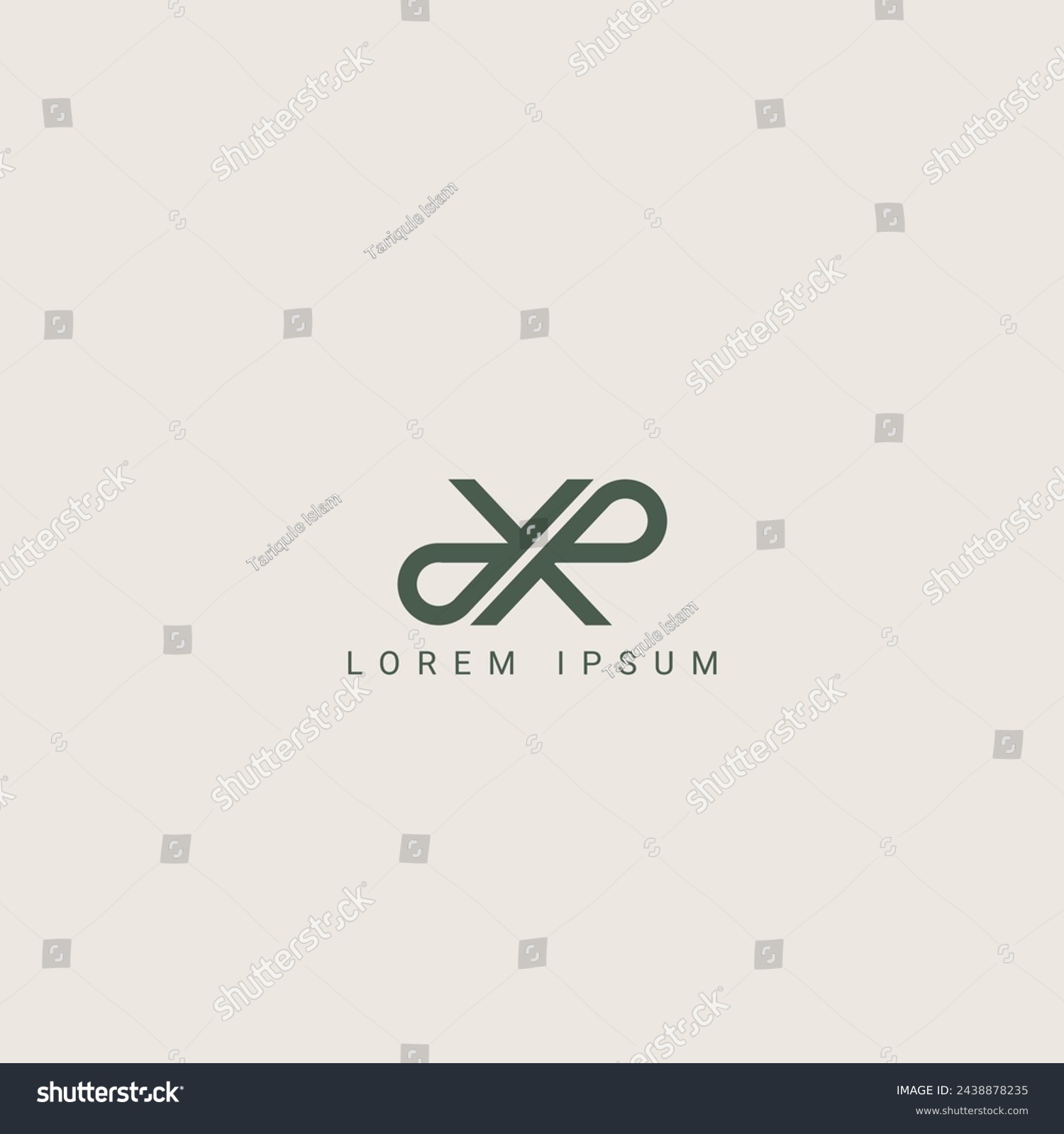 Modern unique letter YR RY logo icon design - Royalty Free Stock Vector ...