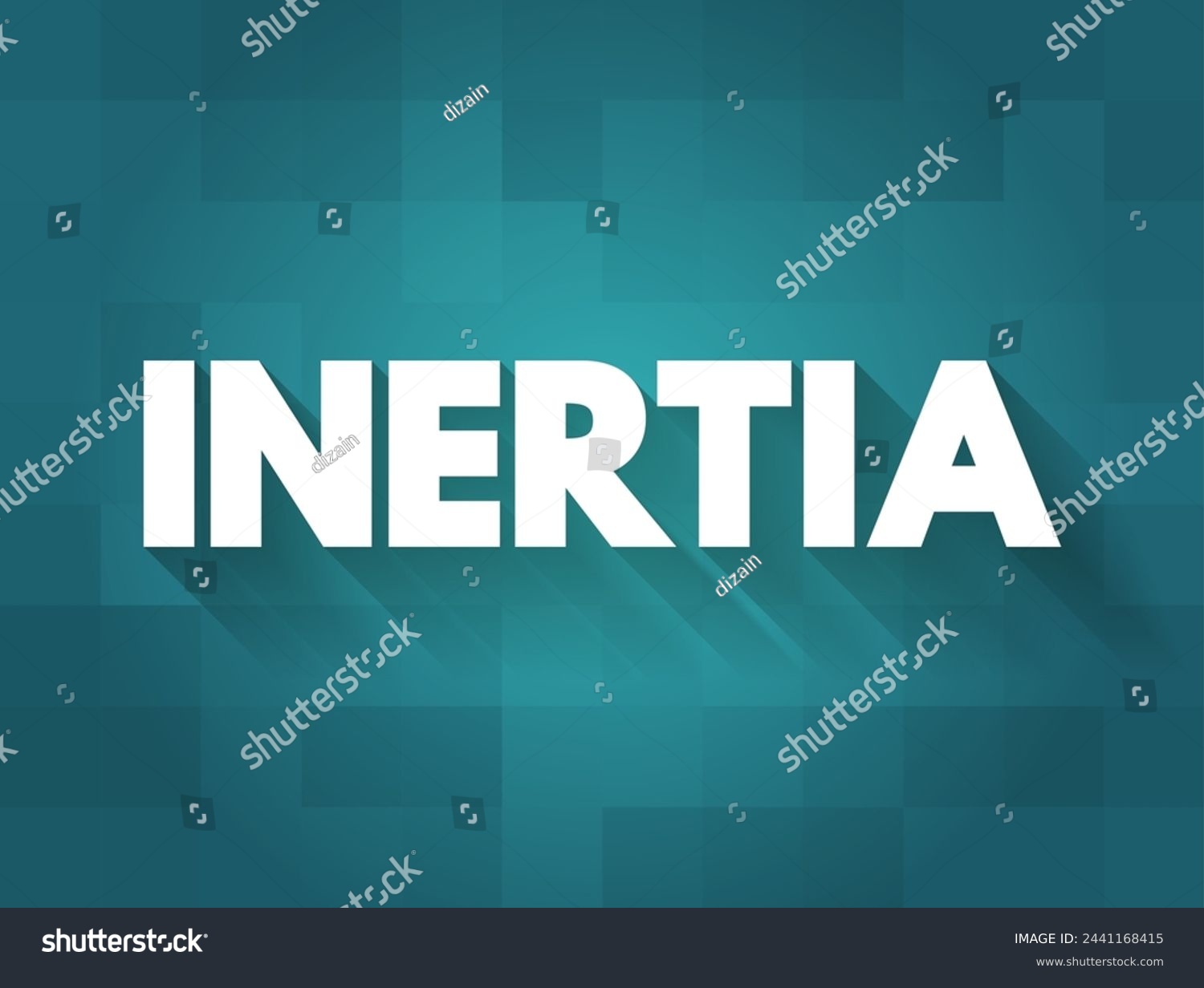 Inertia - object will continue its current - Royalty Free Stock Vector ...