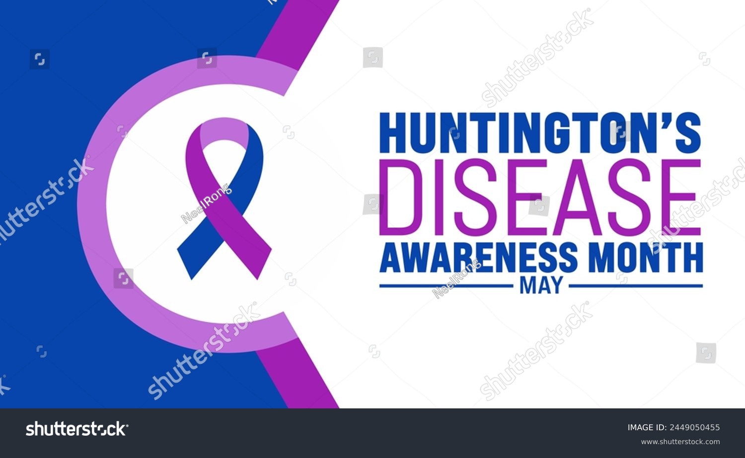 May is Huntington’s Disease Awareness Month - Royalty Free Stock Vector ...
