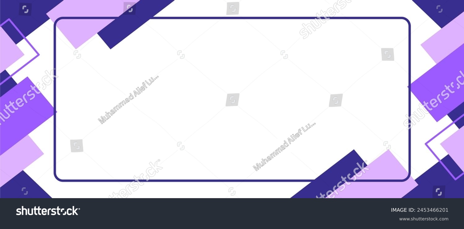 Purple rectangular geometric background and white base with fillable squares #2453466201