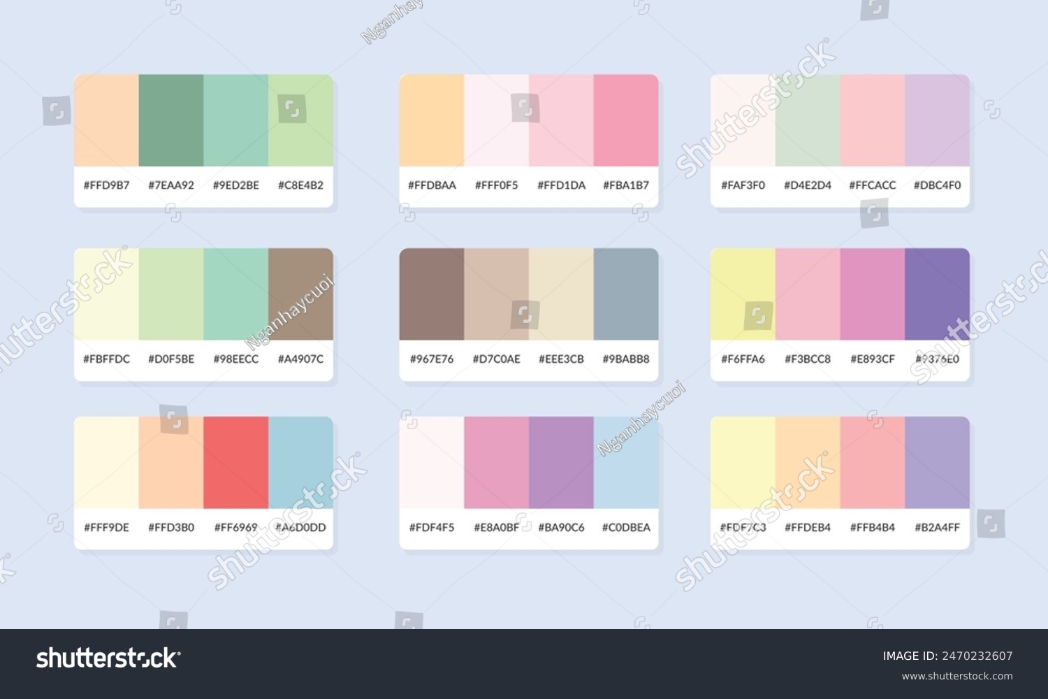 Pantone colour palette catalog samples. Color - Royalty Free Stock ...