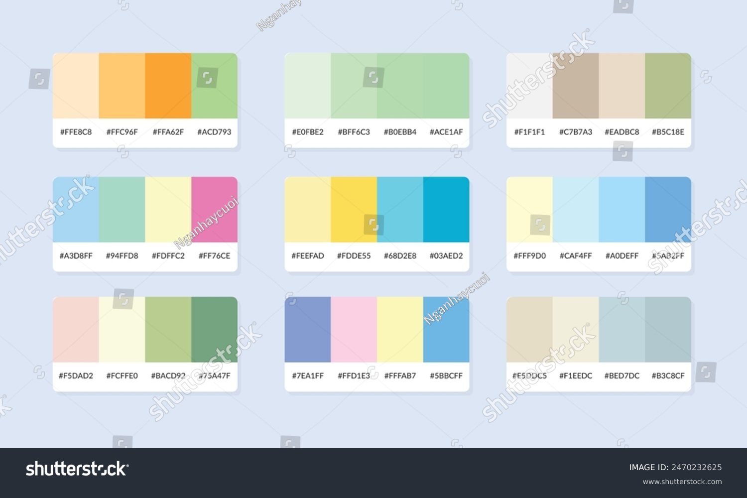 Pantone colour palette catalog samples. Color - Royalty Free Stock ...