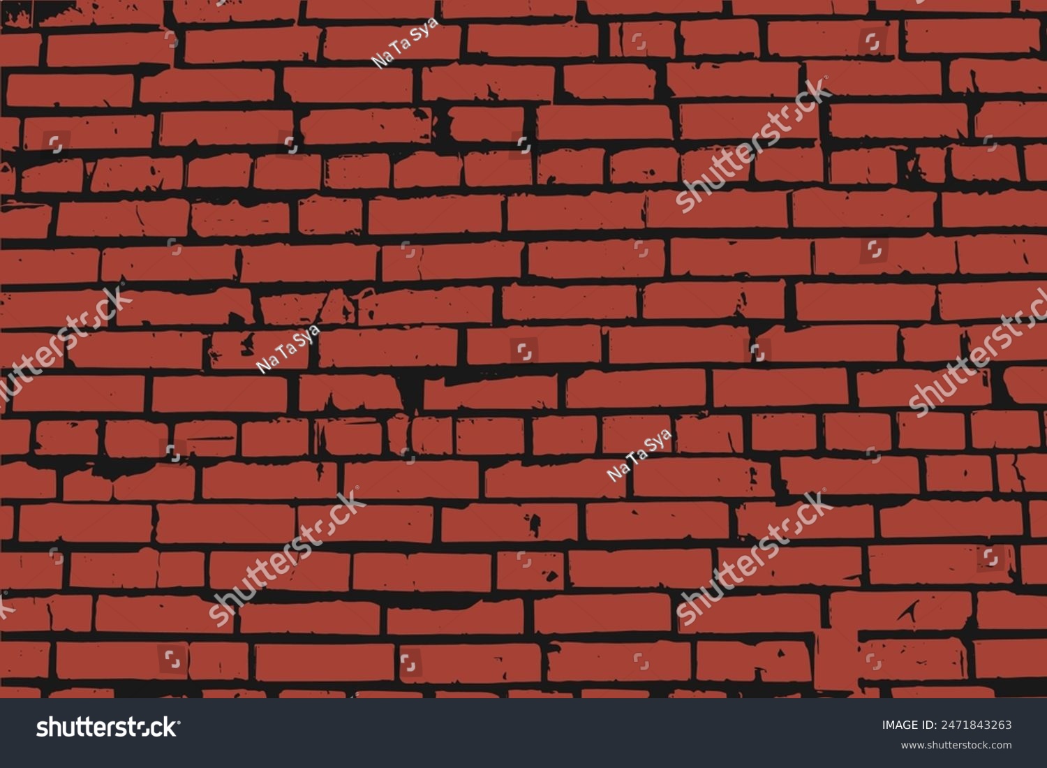 Brick texture. Bricks grungy background. Aged - Royalty Free Stock ...