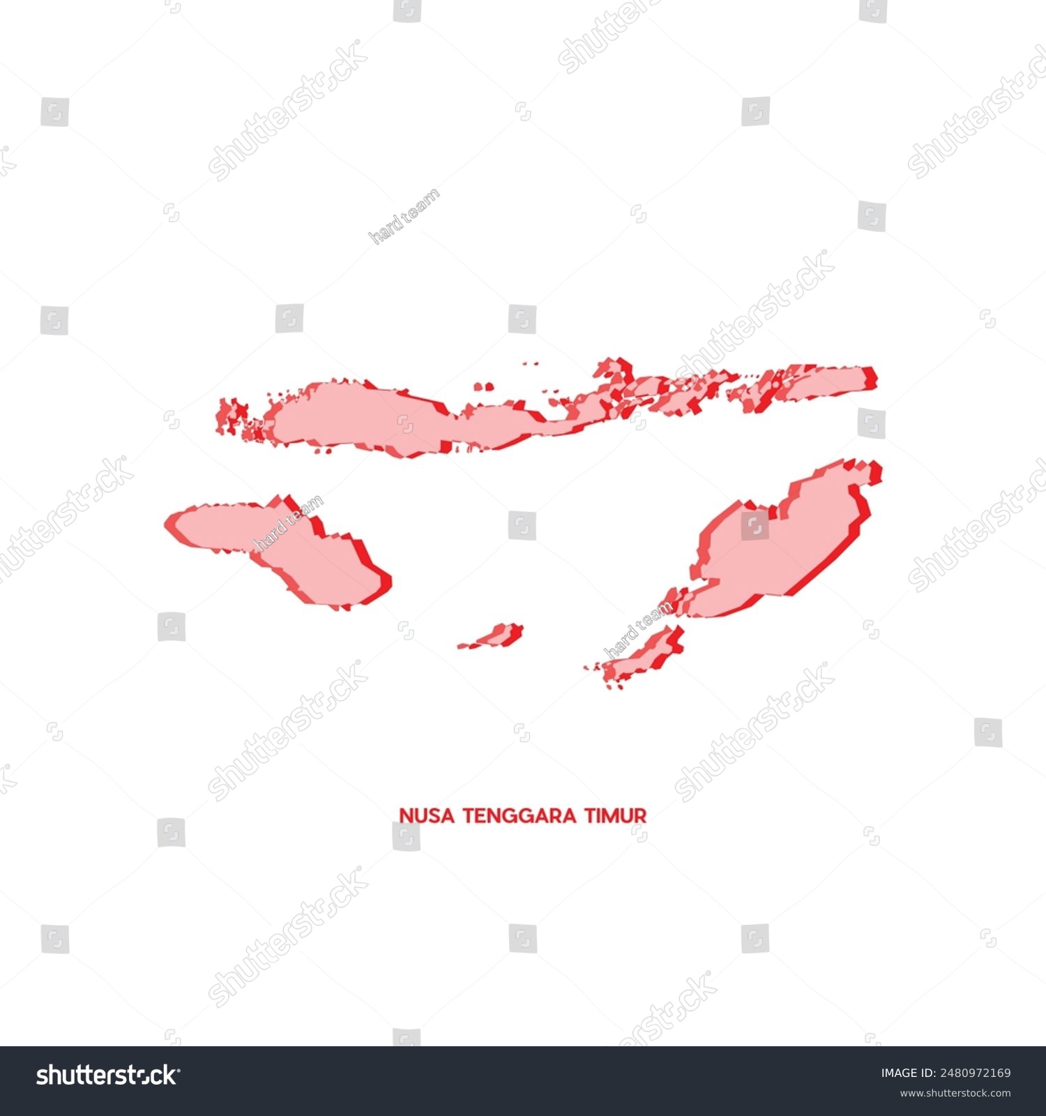 Nusa Tenggara Timur Map - World Map - Royalty Free Stock Vector ...