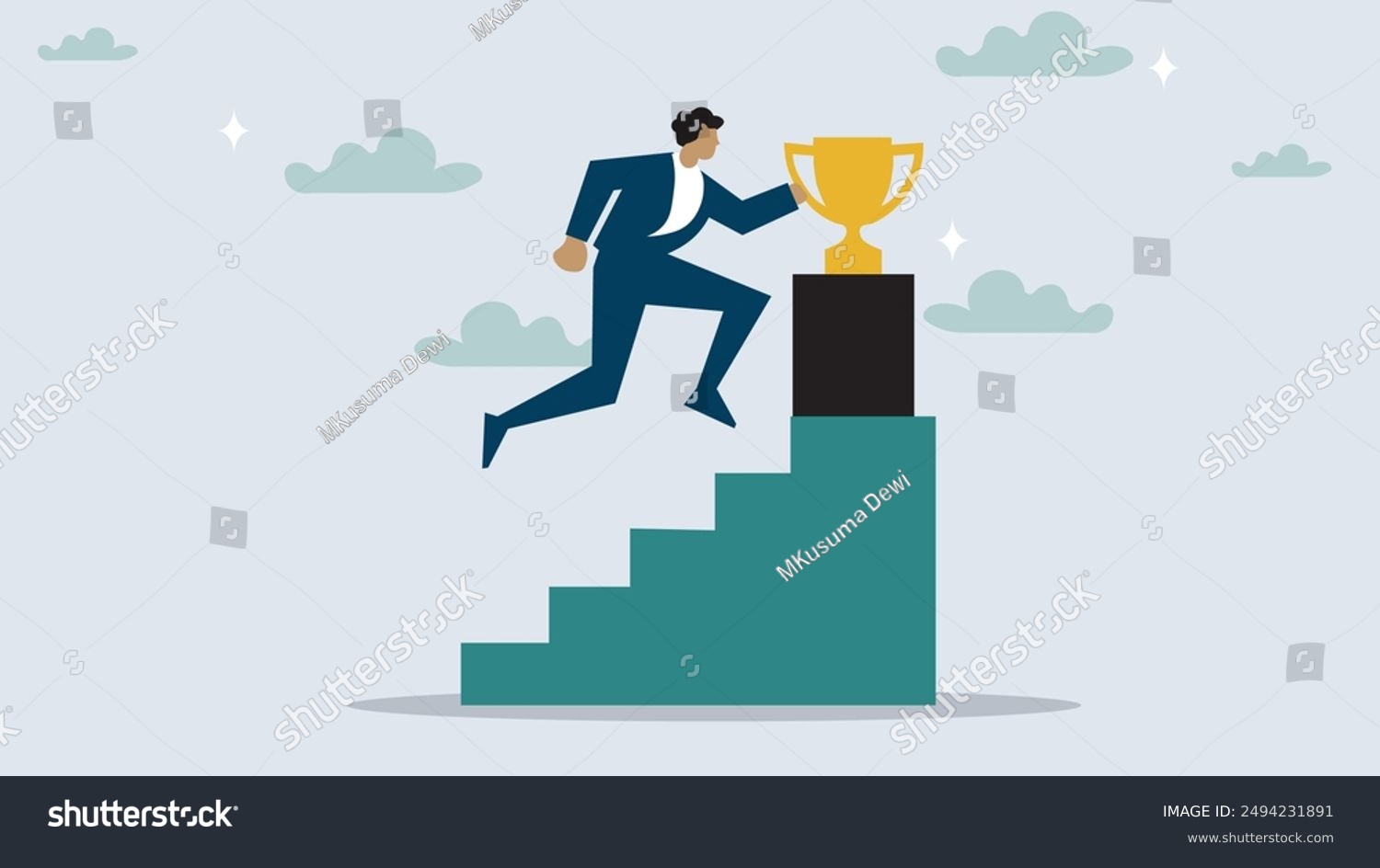 Small Steps To Success Challenge Improve Career Royalty Free Stock Small steps to success challenge improve career royalty free stock