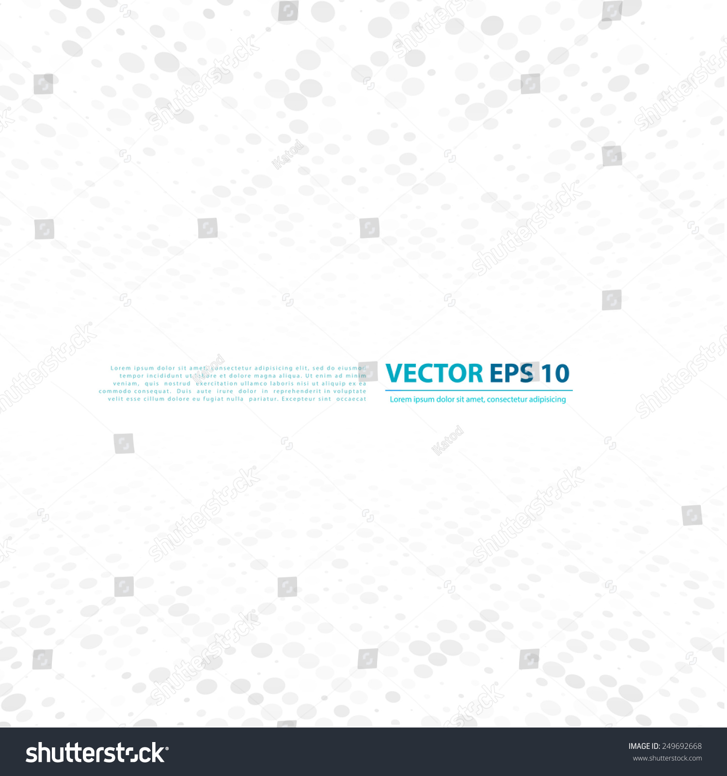 Vector Background with copy-space. White and grey abstract perspective background #249692668