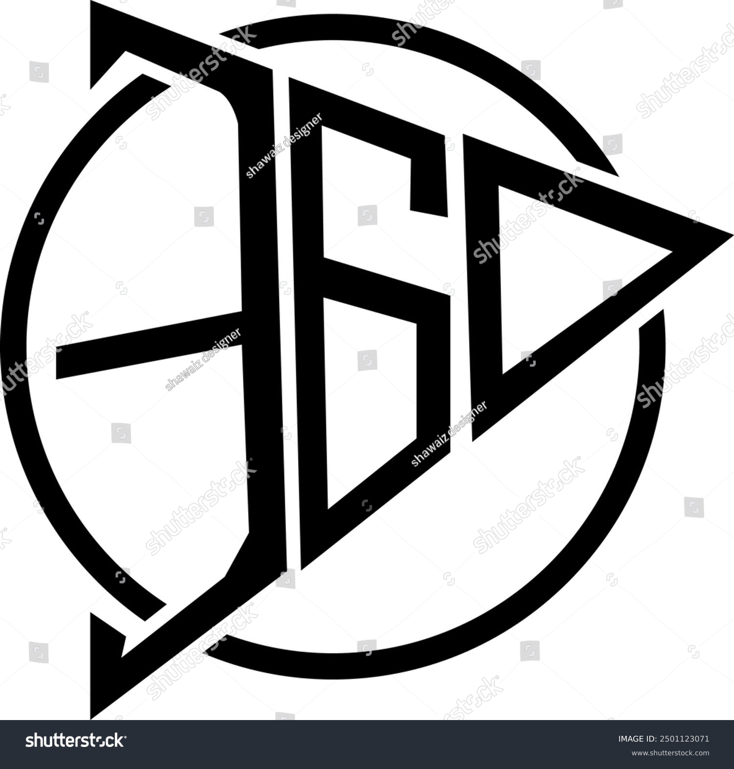 360-degree logo design vector file - Royalty Free Stock Vector ...