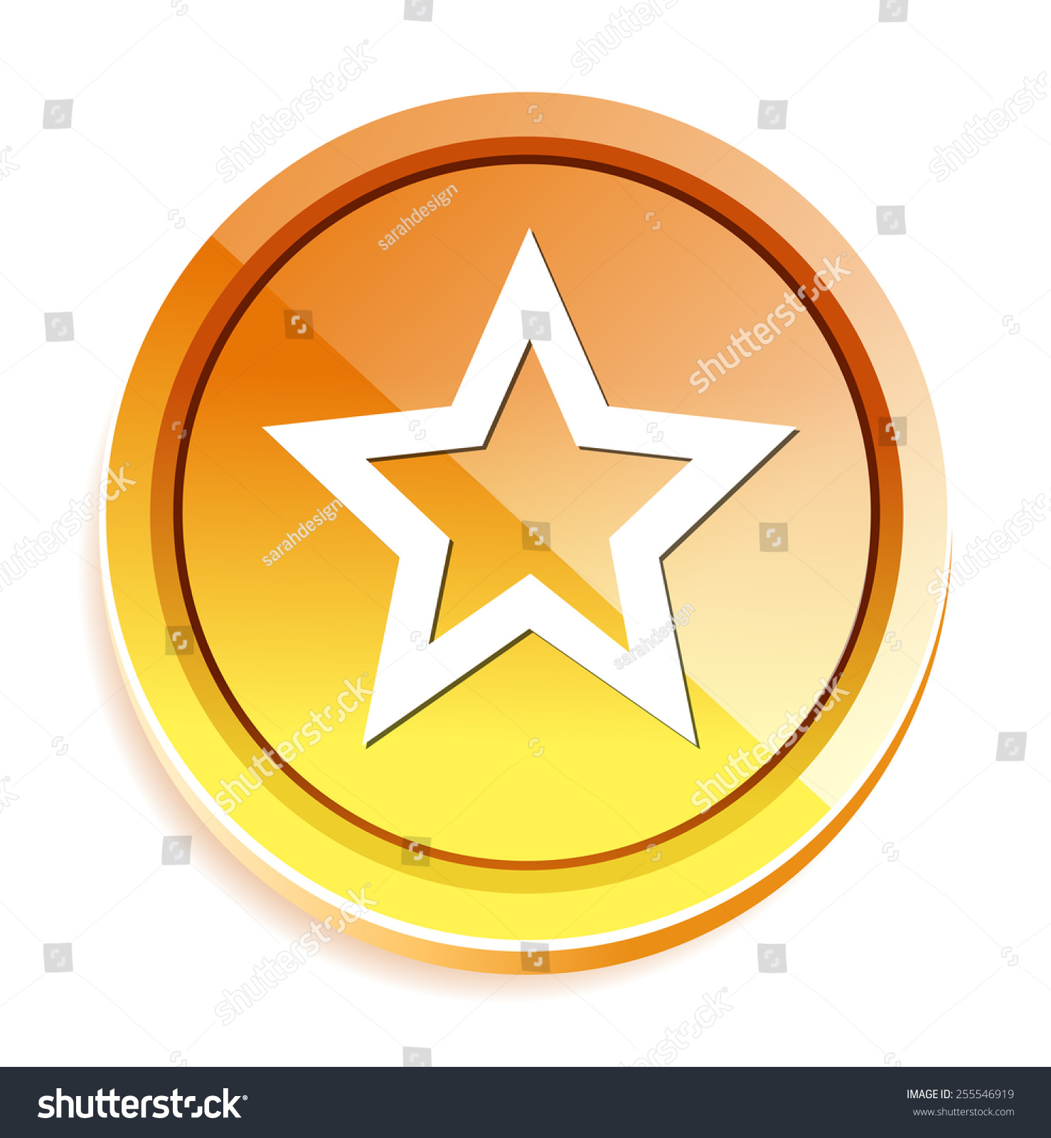 star icon - Royalty Free Stock Vector 255546919 - Avopix.com