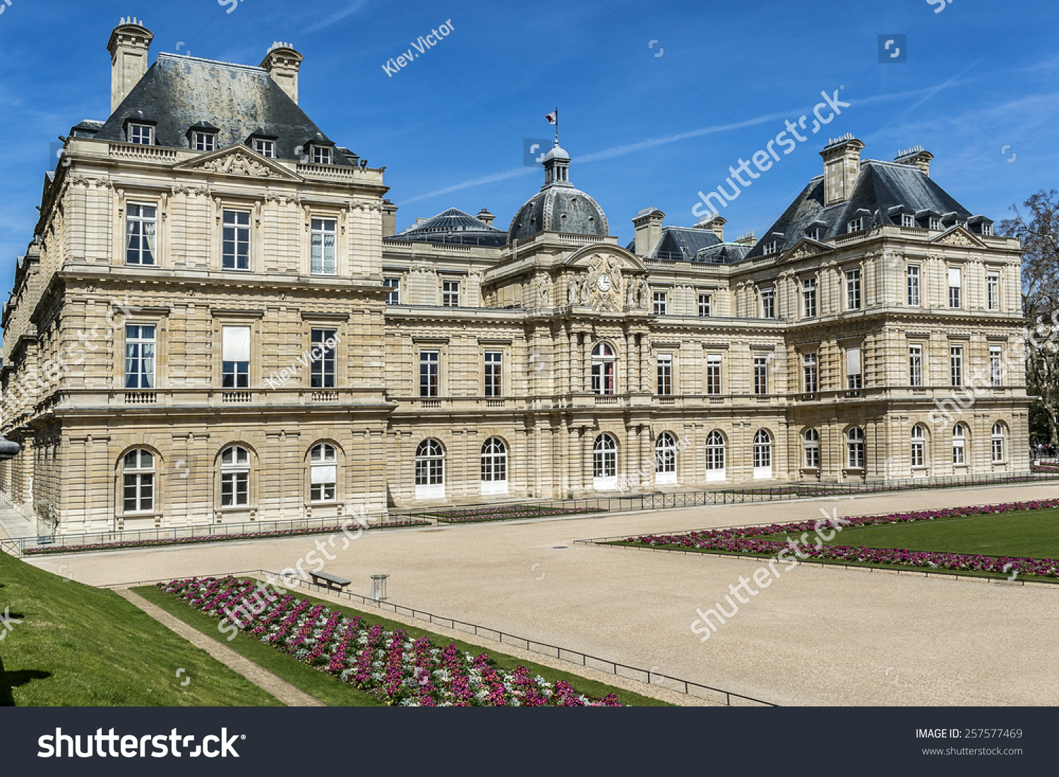 Luxembourg Palace Palais Du Petit Luxembourg Royalty Free Stock Photo Avopix Com