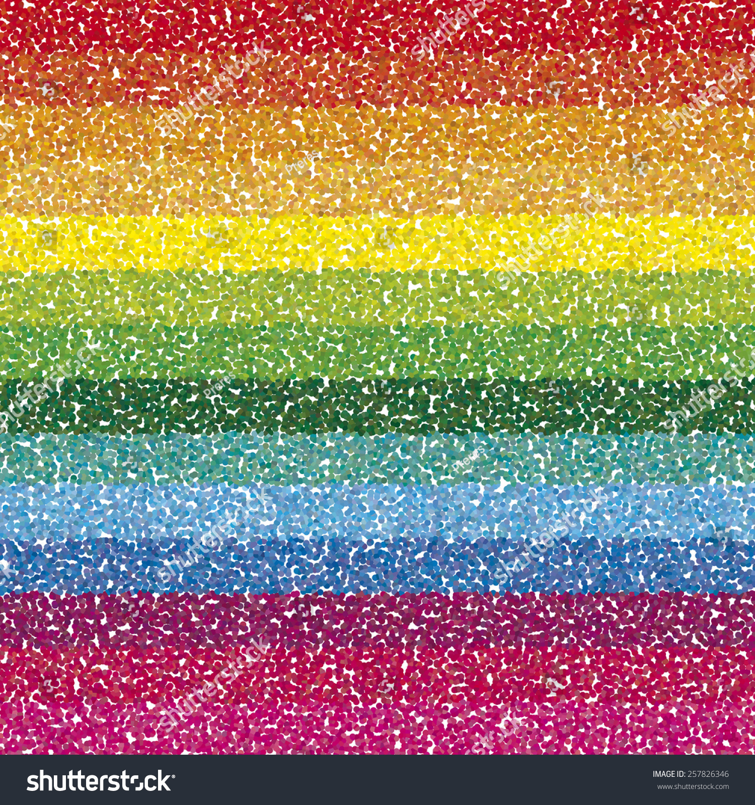 Rainbow Pointillism Background Stock Photo 257826346 Avopix Com