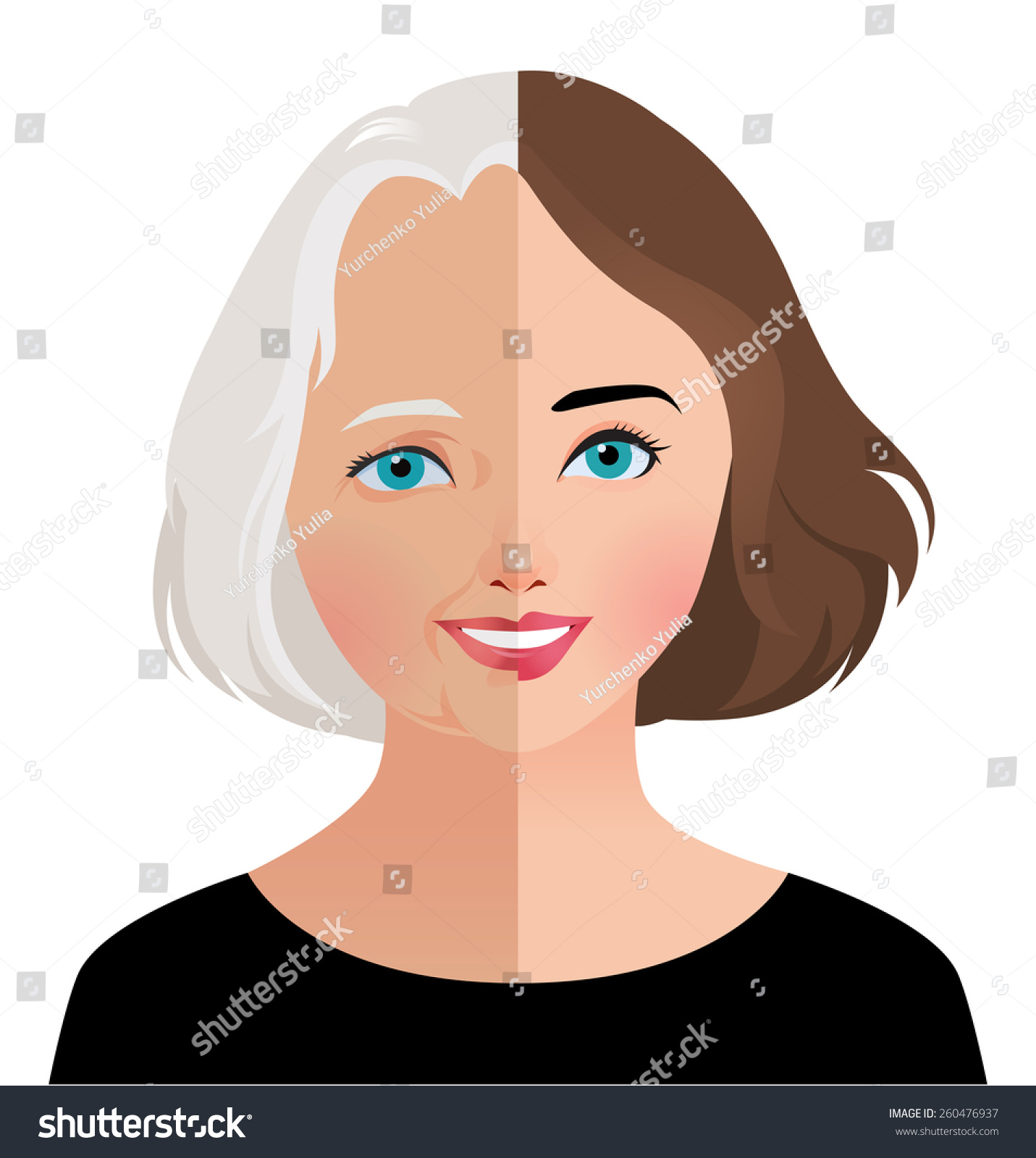 Stock Vector Illustration Of Beauty And Skin Royalty Free Stock Vector Avopix Com