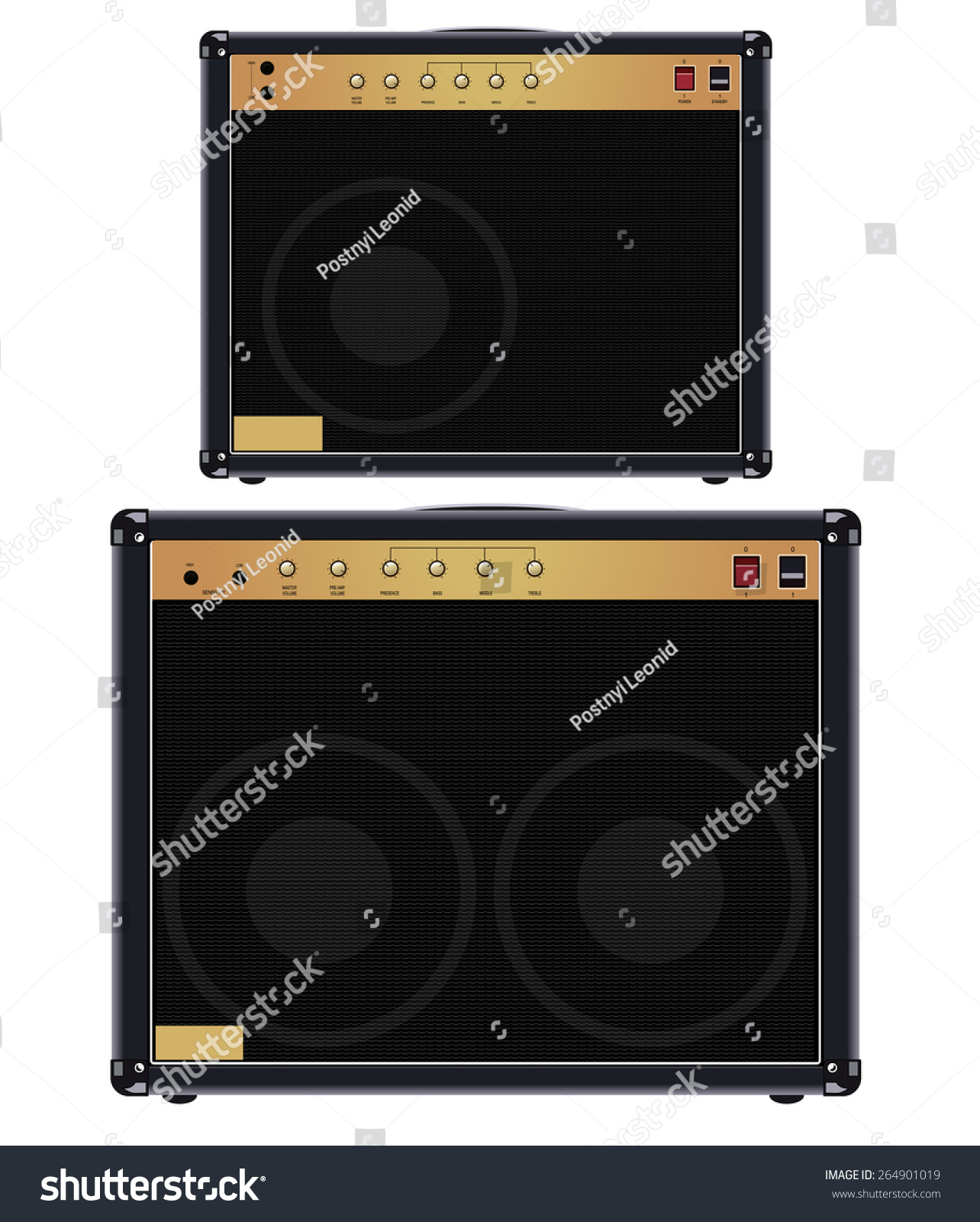 guitar combo amp - Royalty Free Stock Photo 264901019 - Avopix.com