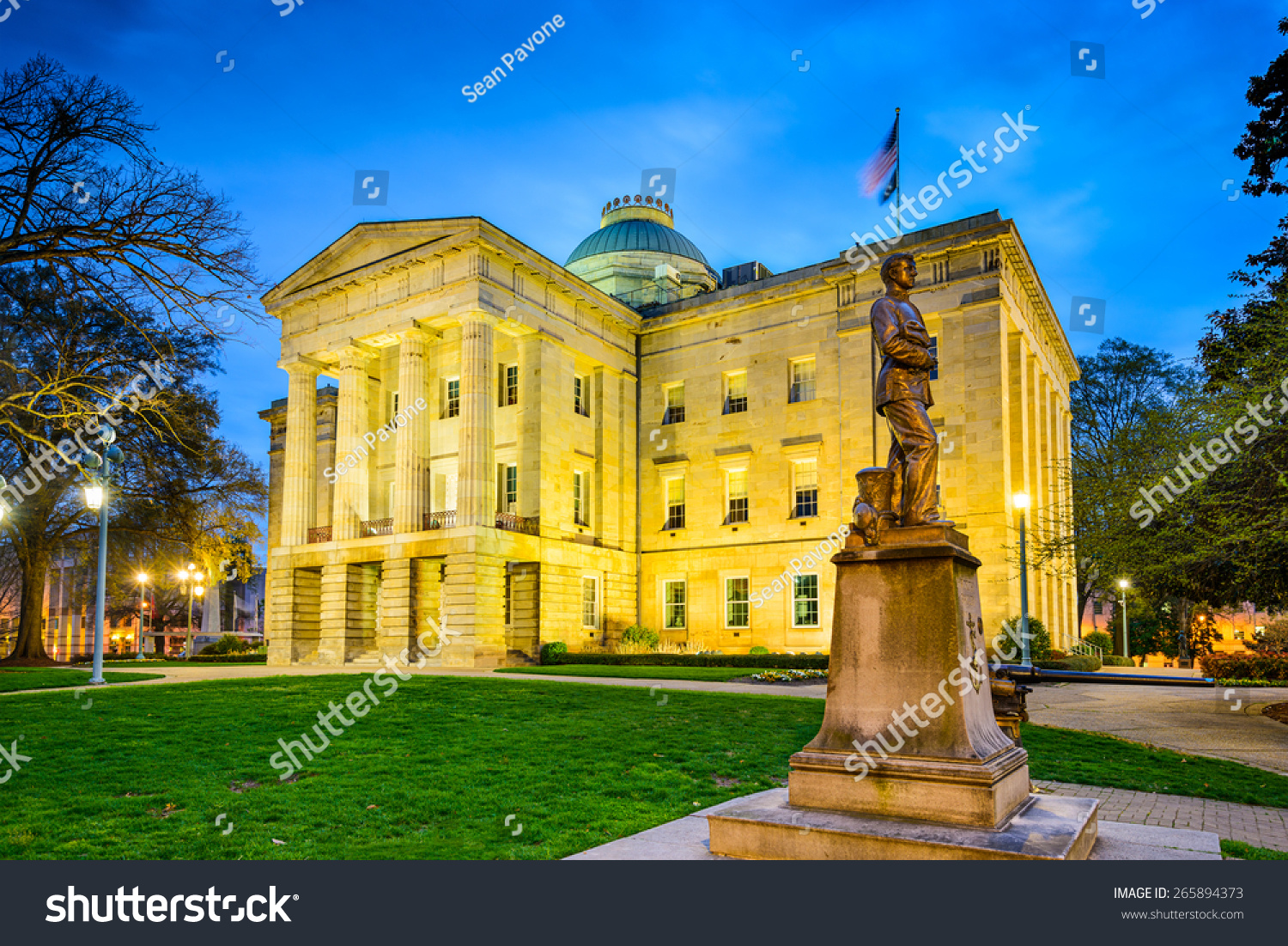 Raleigh, North Carolina, USA State Capitol Building. #265894373