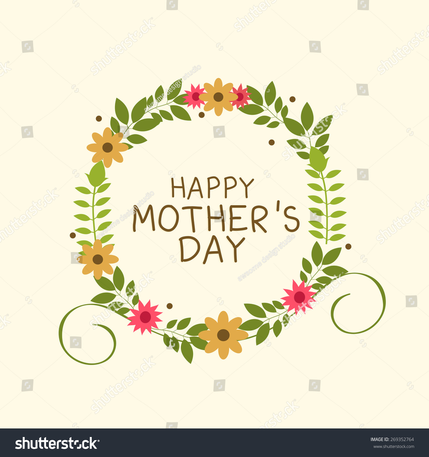 a card happy mother's day. #269352764