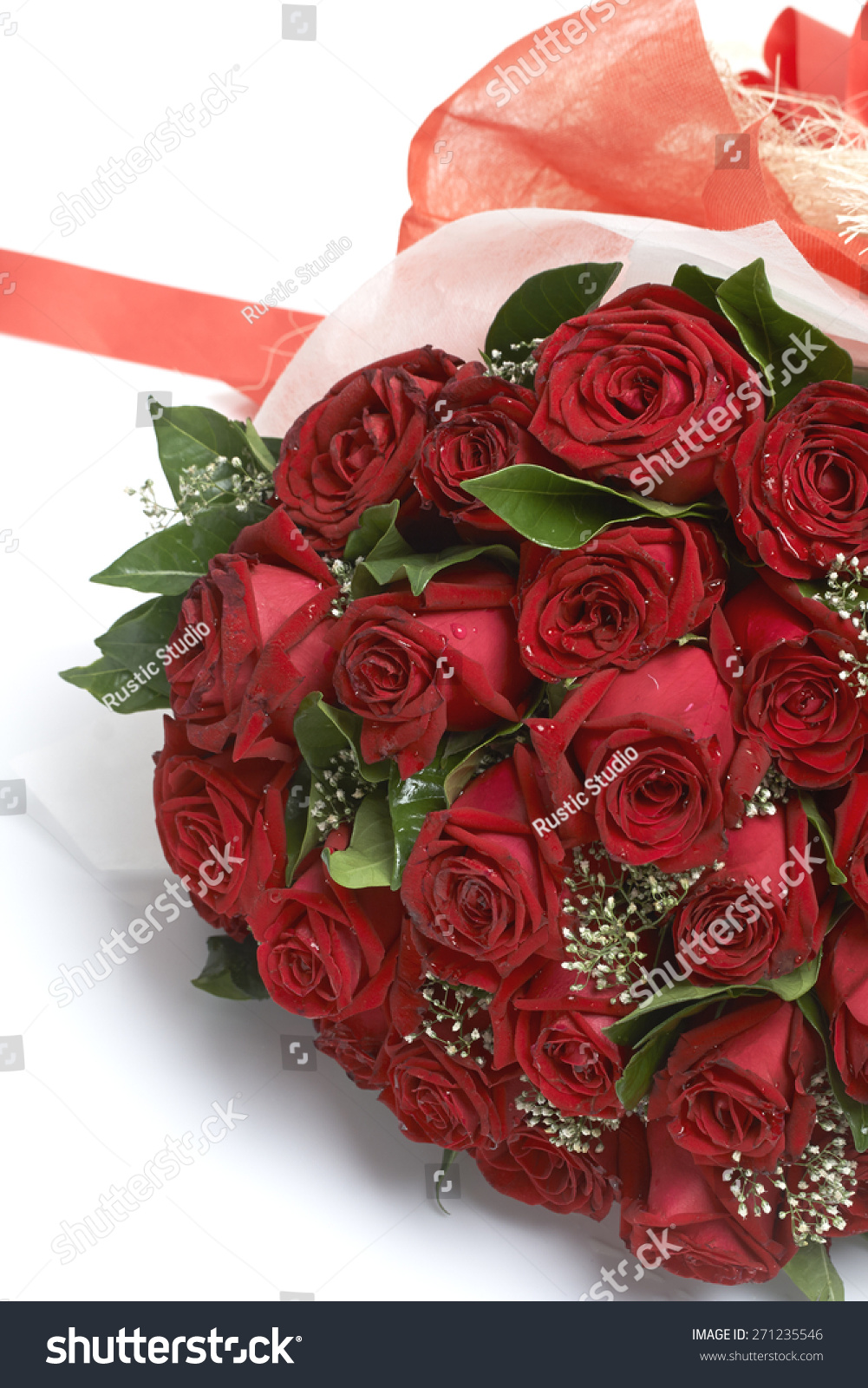 Bouquet of red roses #271235546