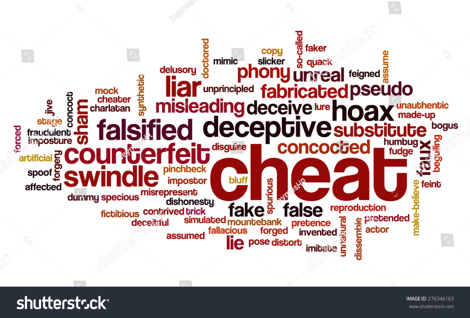 word-cloud-with-words-related-to-deception-royalty-free-stock-vector