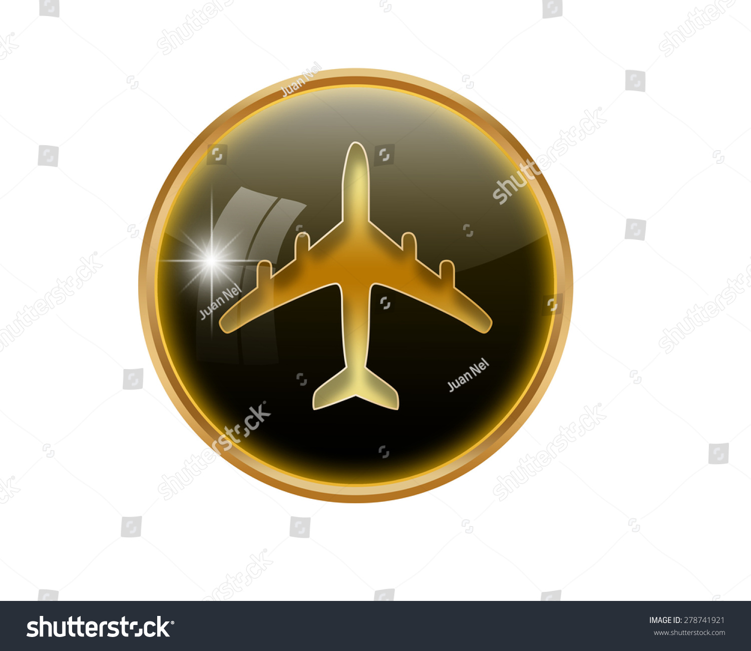 Travel by air button. - Royalty Free Stock Photo 278741921 - Avopix.com