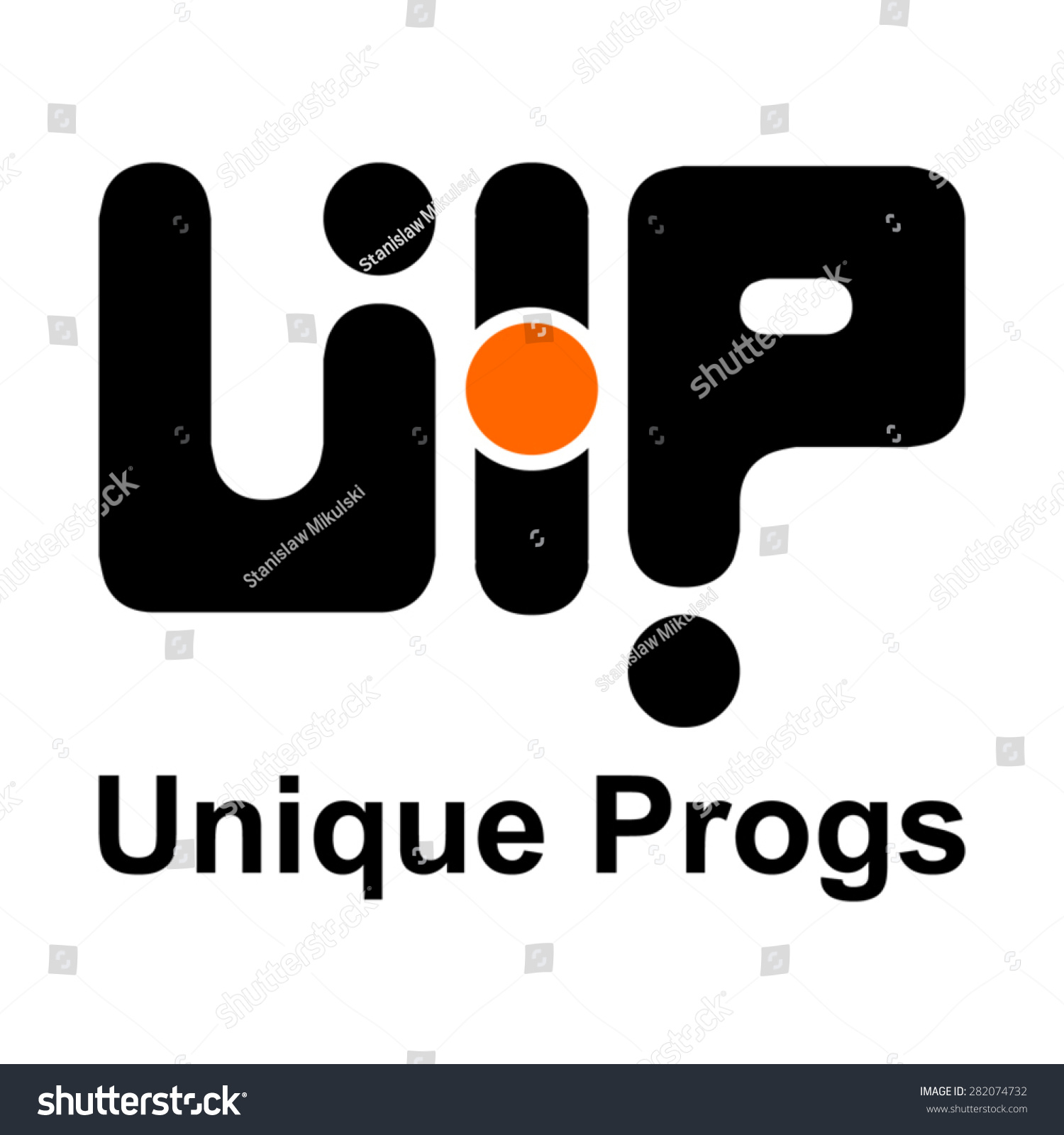 unique-progs-logo-and-many-others-words-with-u-royalty-free-stock