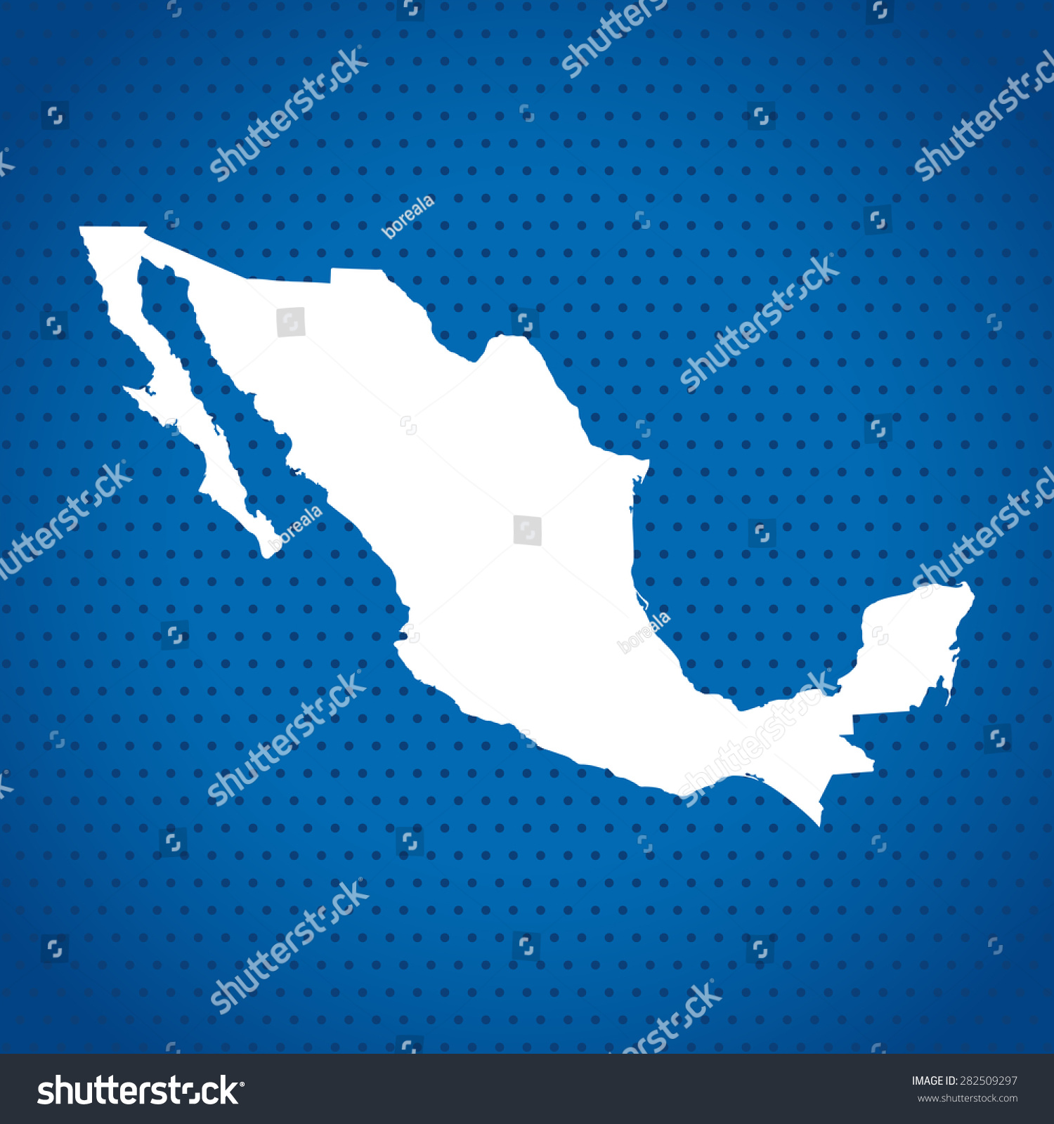 map of Mexico - Royalty Free Stock Vector 282509297 - Avopix.com