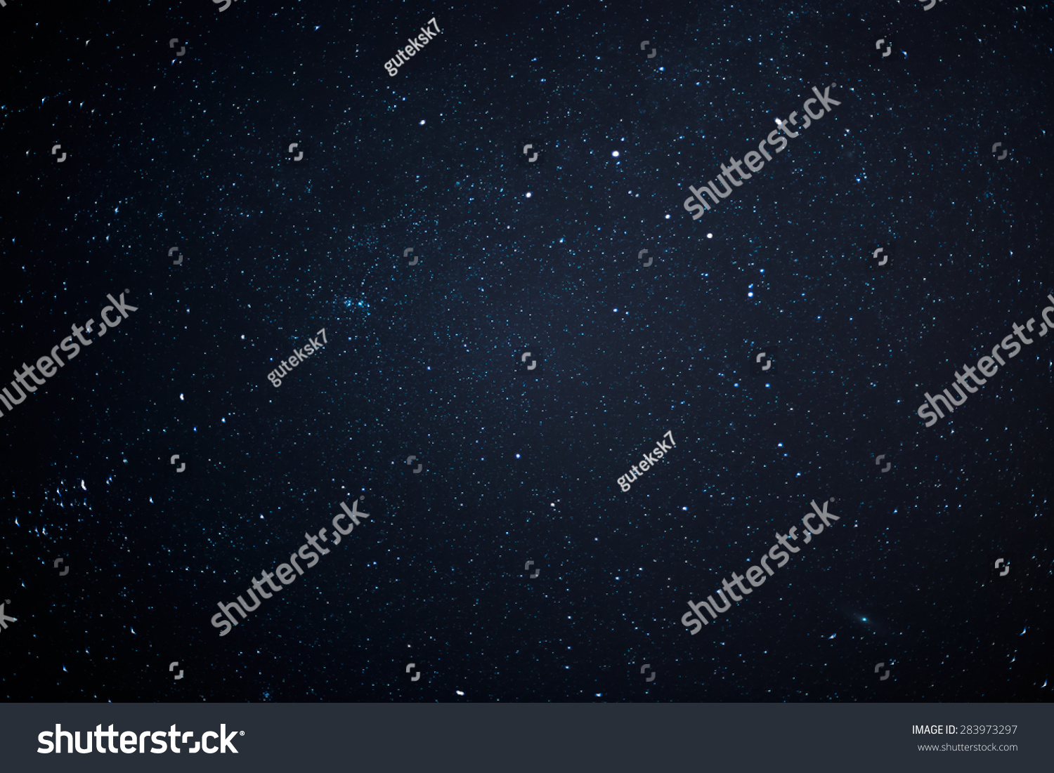 Night sky with stars. #283973297