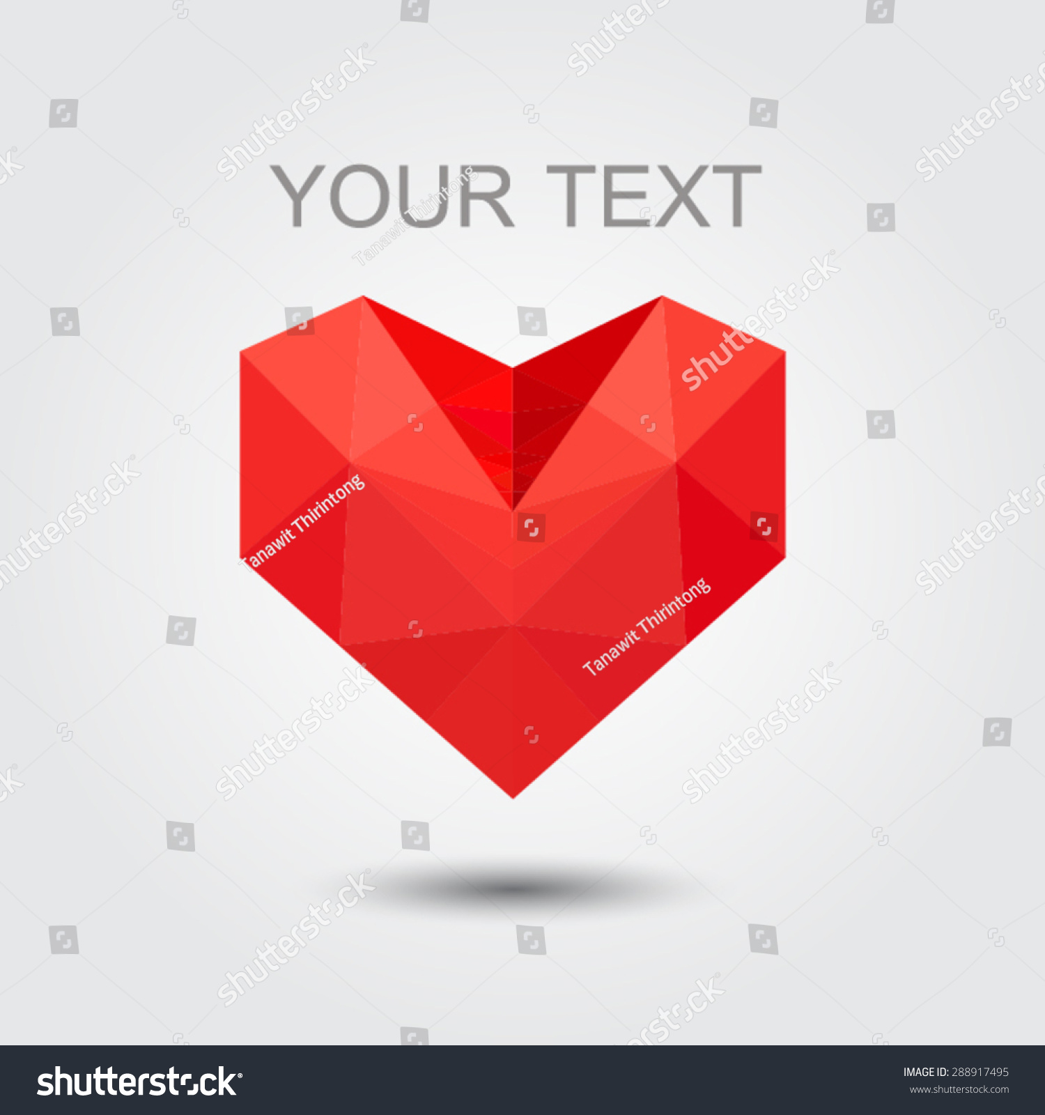 hart . vector illustration - Royalty Free Stock Vector 288917495 ...