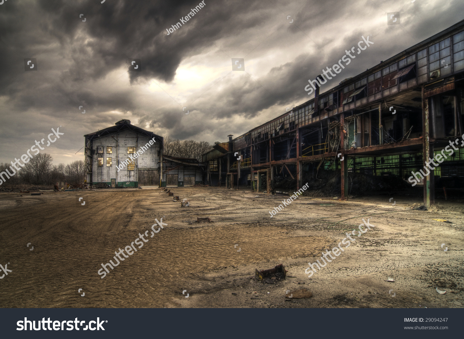 Abandoned Industrial Buildings #29094247