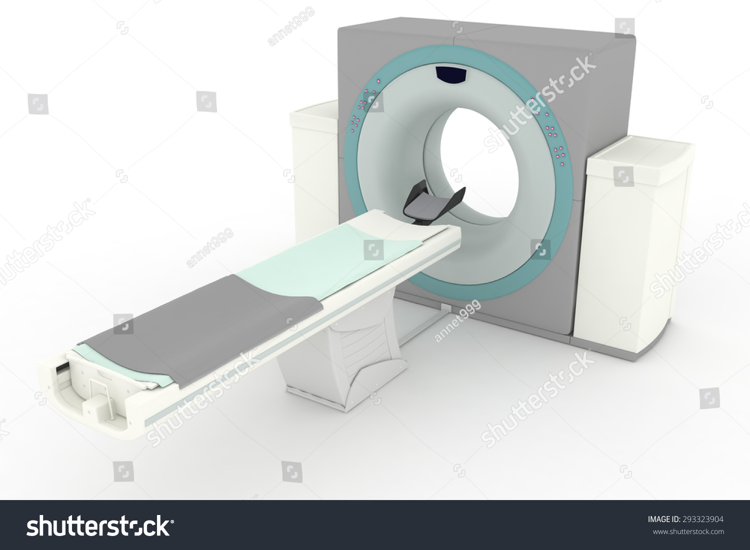 Tomograph Isolated. Ct Scan, Cat Scan, - Royalty Free Stock Photo 