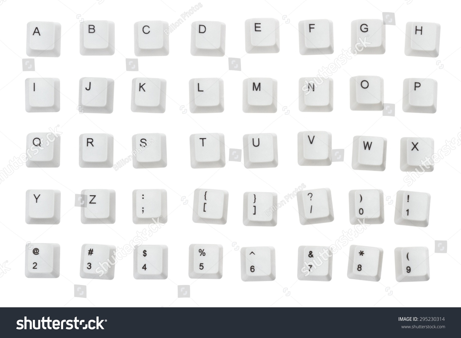 Computer Keyboard, Computer Key, Alphabet. #295230314