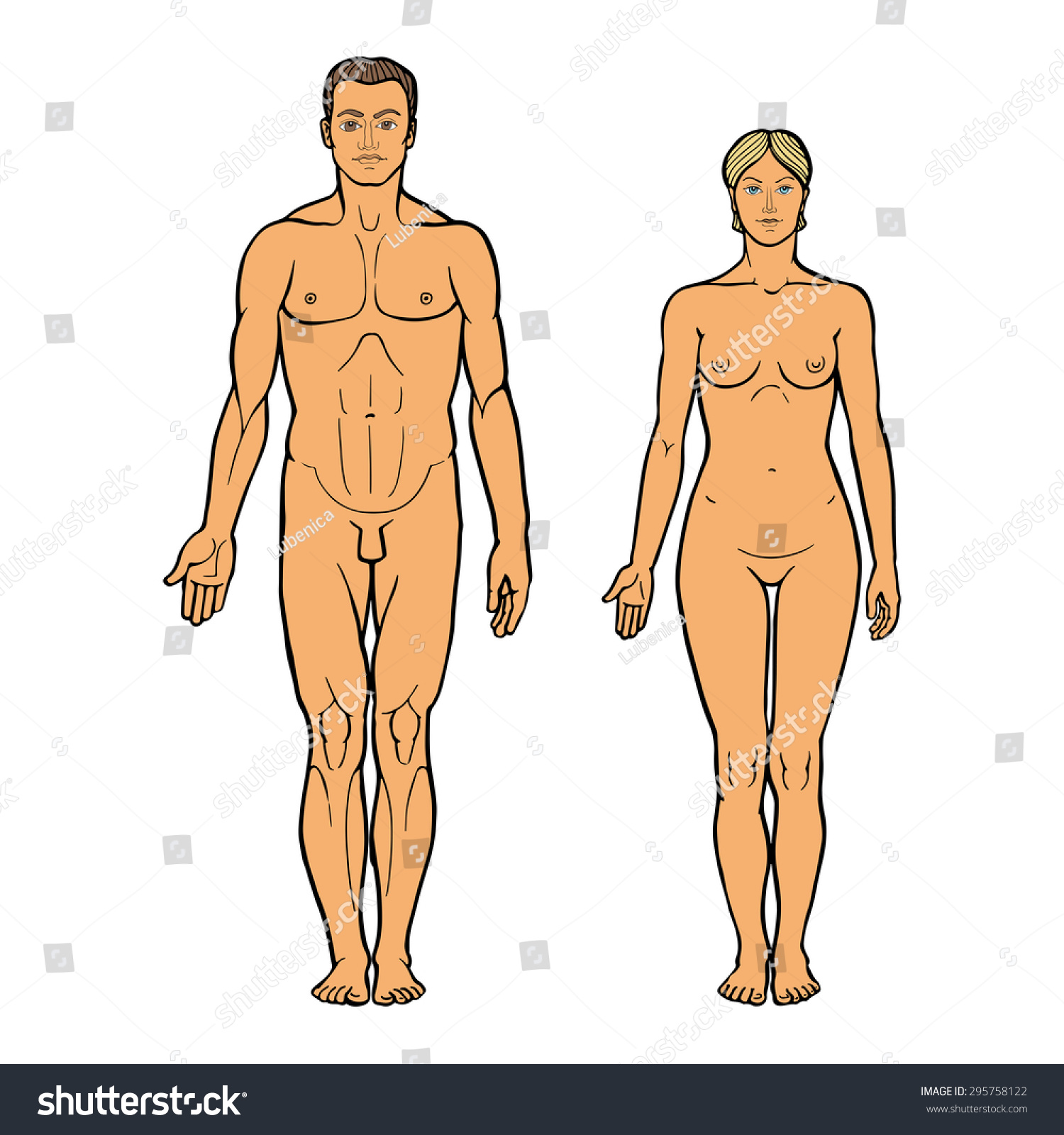 Drawing Naked Body 105