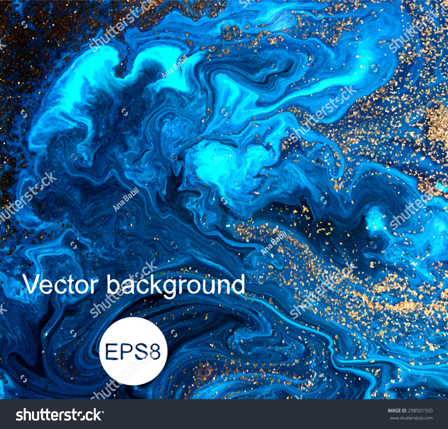 Marbled blue abstract background. Liquid marble - Royalty Free Stock ...