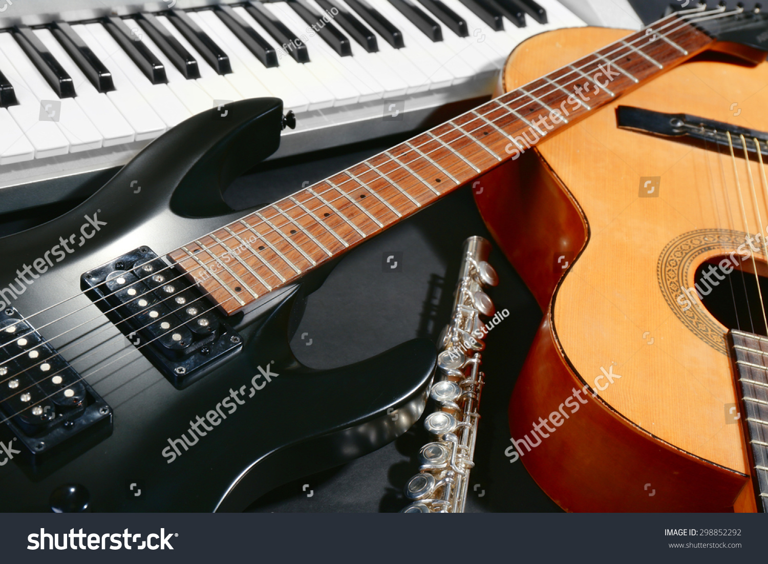 Musical instruments, closeup #298852292