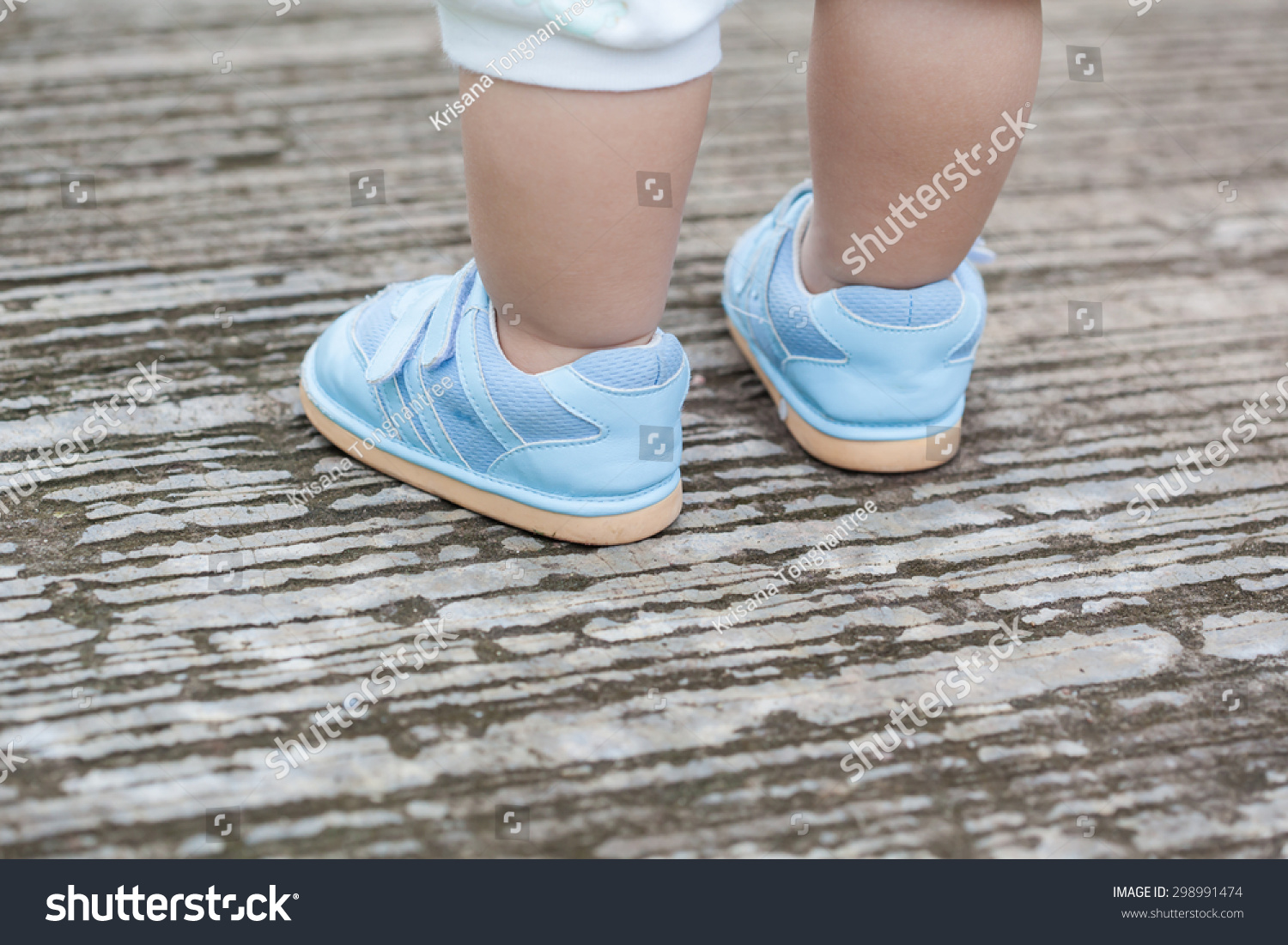Shoes baby soft focus background. #298991474