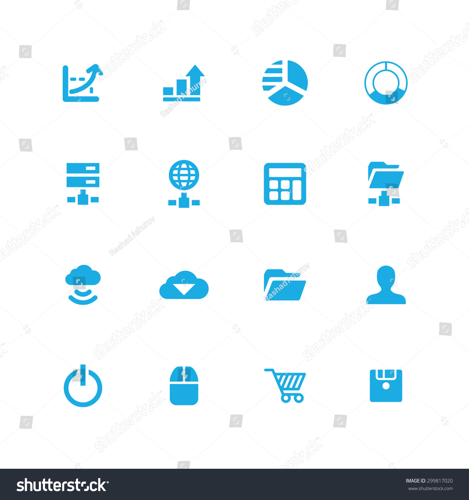 development, soft icons universal set for web and mobile #299817020