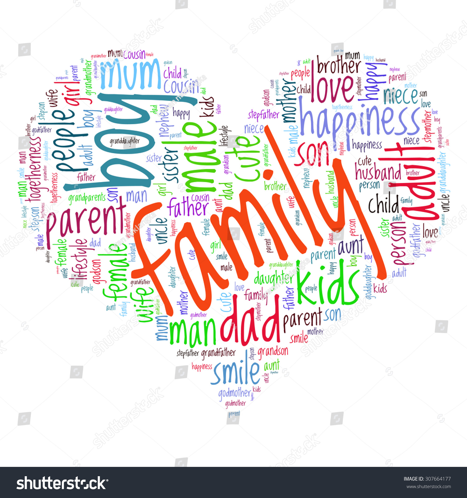 Family info-text graphics and arrangement - Royalty Free Stock Vector ...