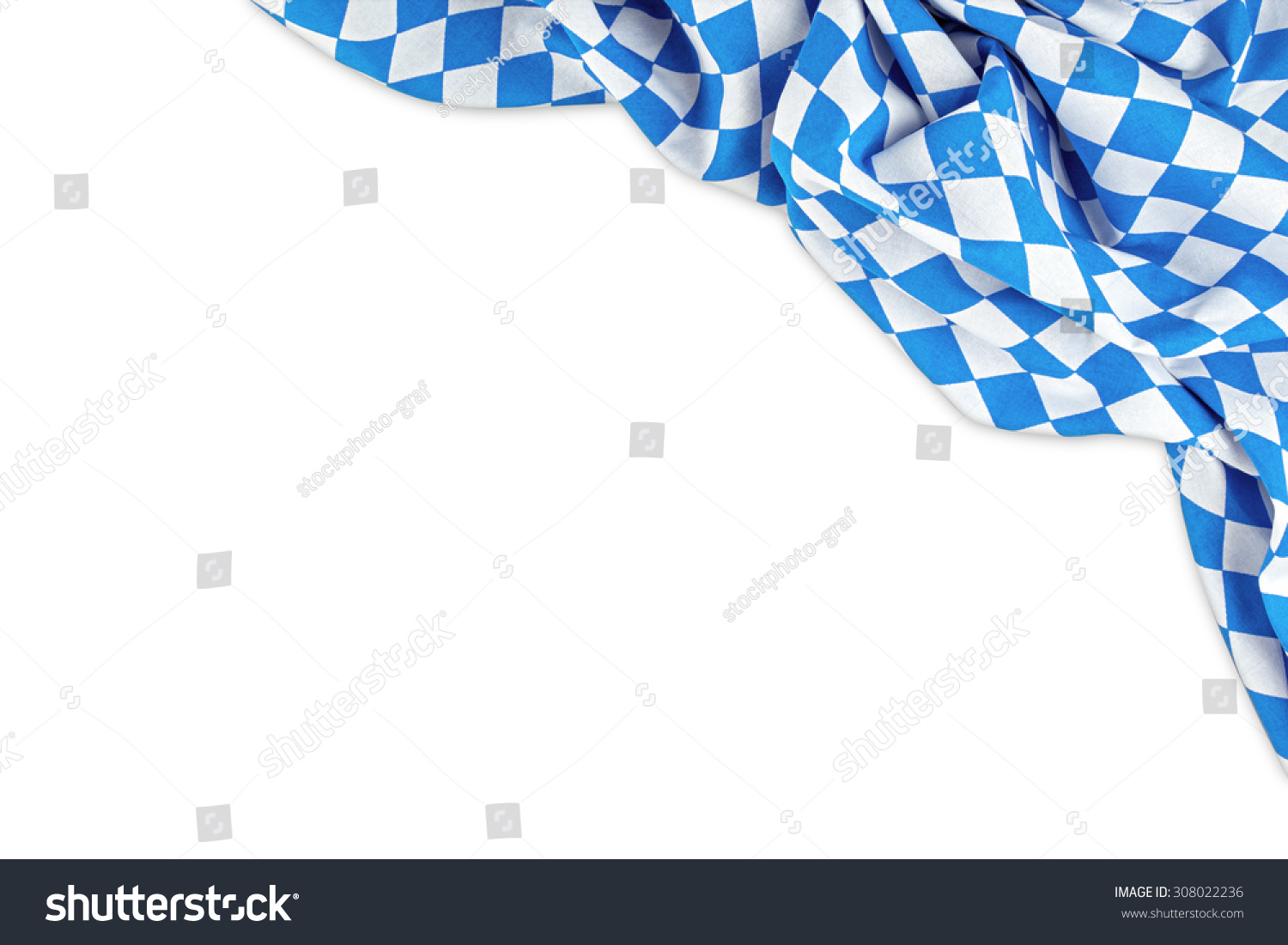 bavarian flag isolated on white background #308022236