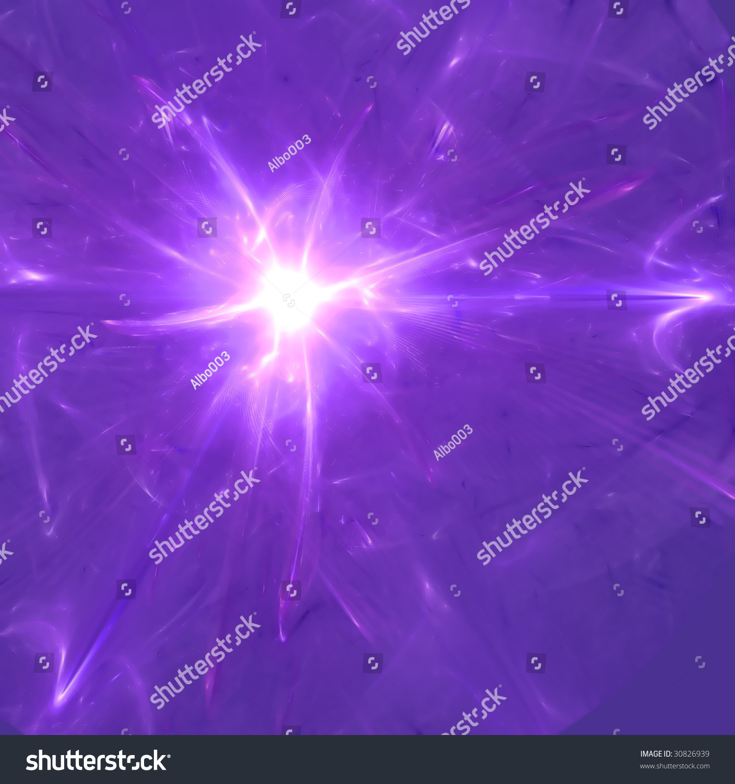 Abstract background. Purple - white palette. Raster fractal graphics. #30826939