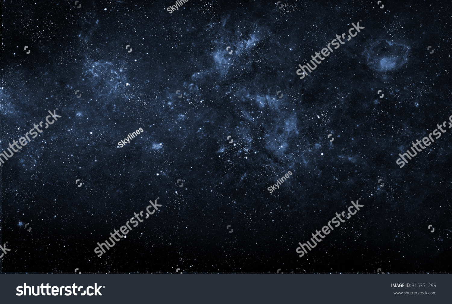 Beautiful night sky. Elements of this image furnished by NASA #315351299