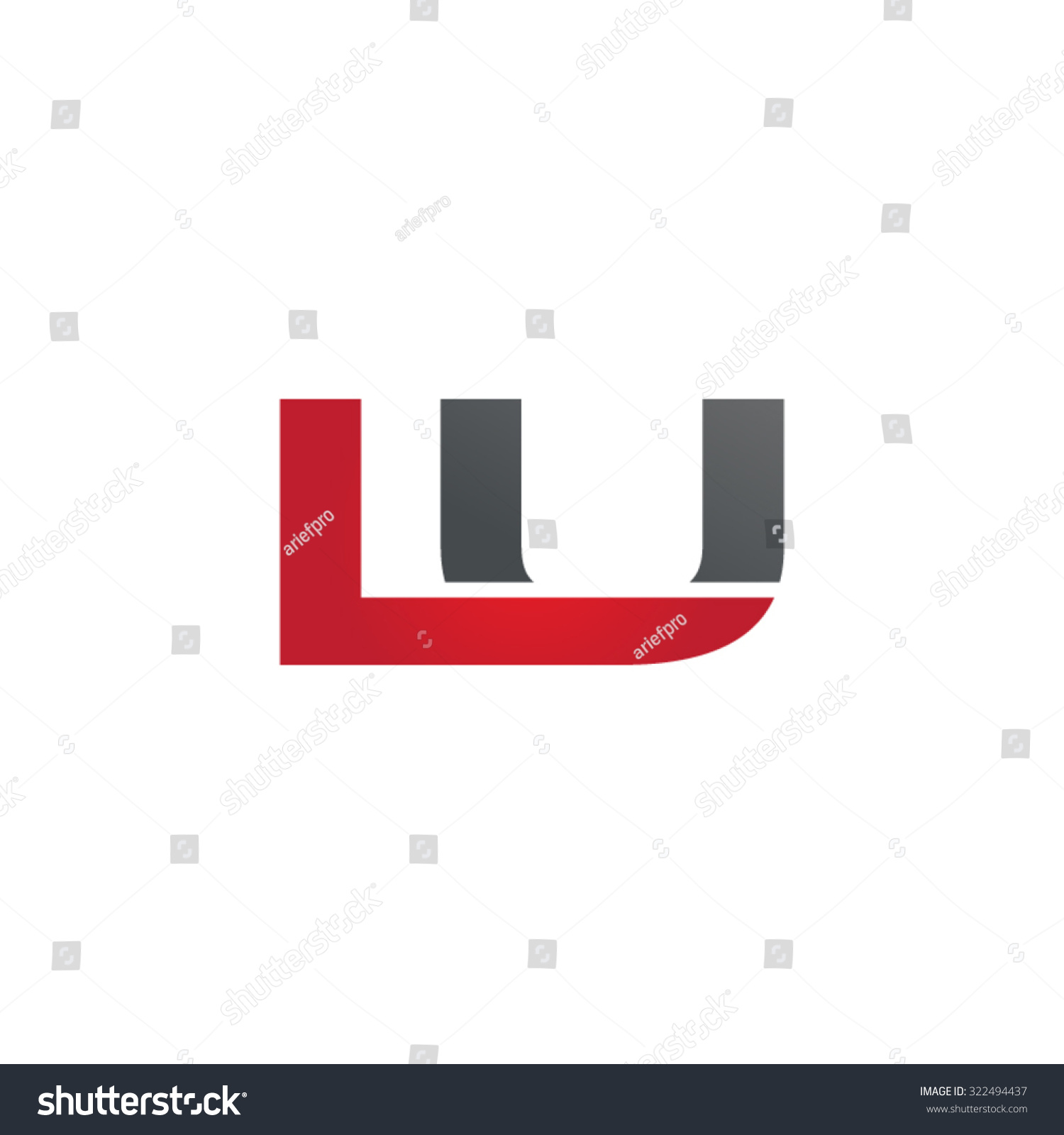 LU company linked letter logo - Royalty Free Stock Vector 322494437 ...