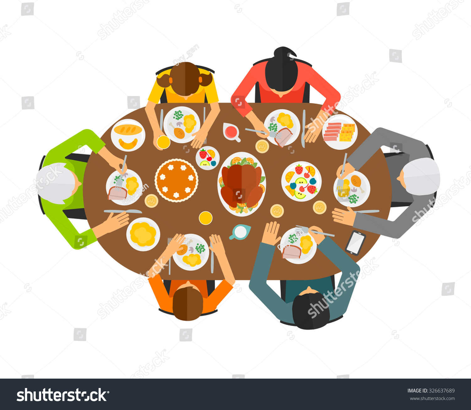 Royaltyfree Family sitting at dining table, top\u2026 326637689 Stock Photo Avopix.com Royaltyfree Family sitting at dining table, top\u2026 326637689 Stock Photo Avopix.com