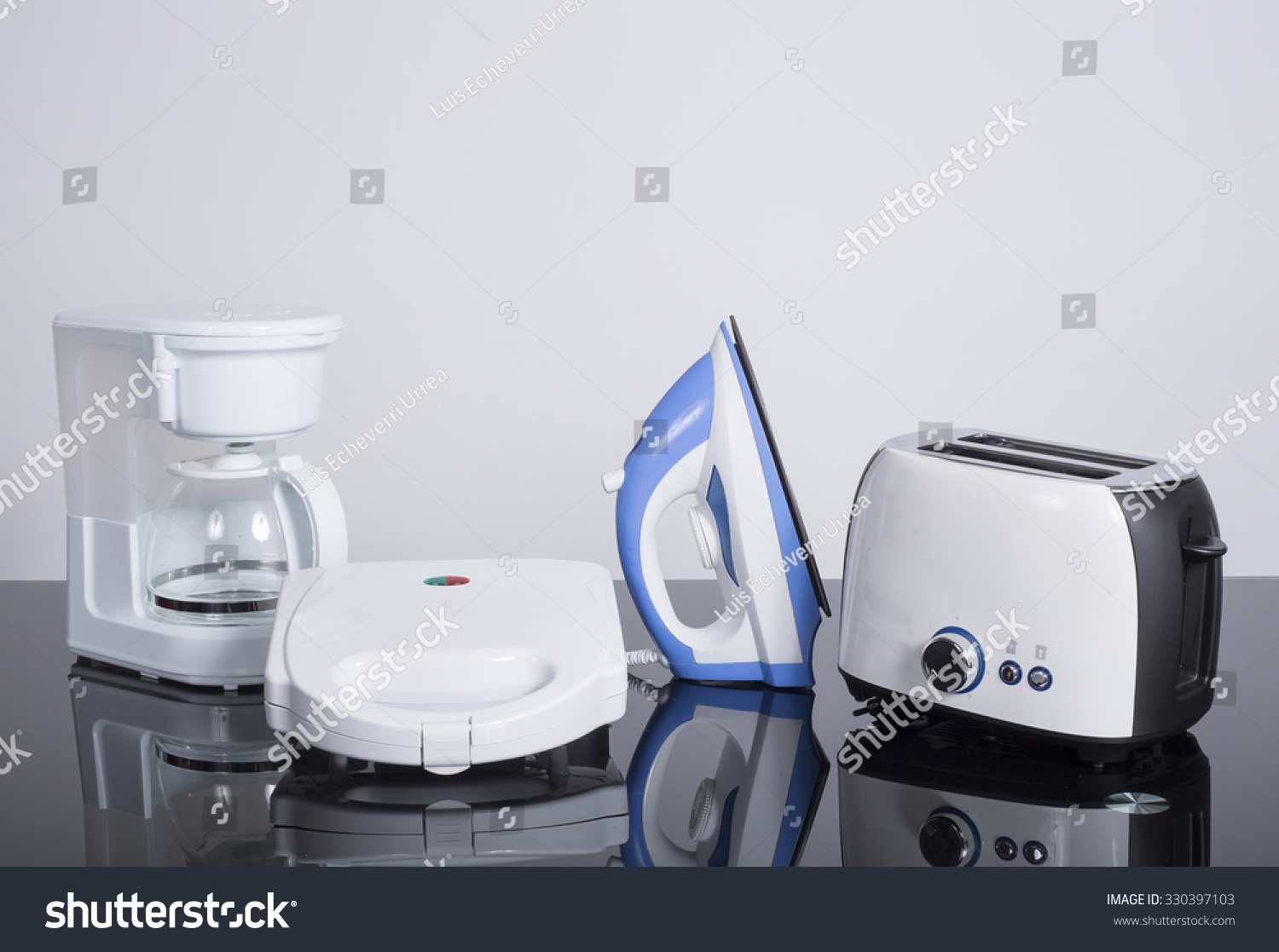 Kitchen Appliances on a neutral background #330397103