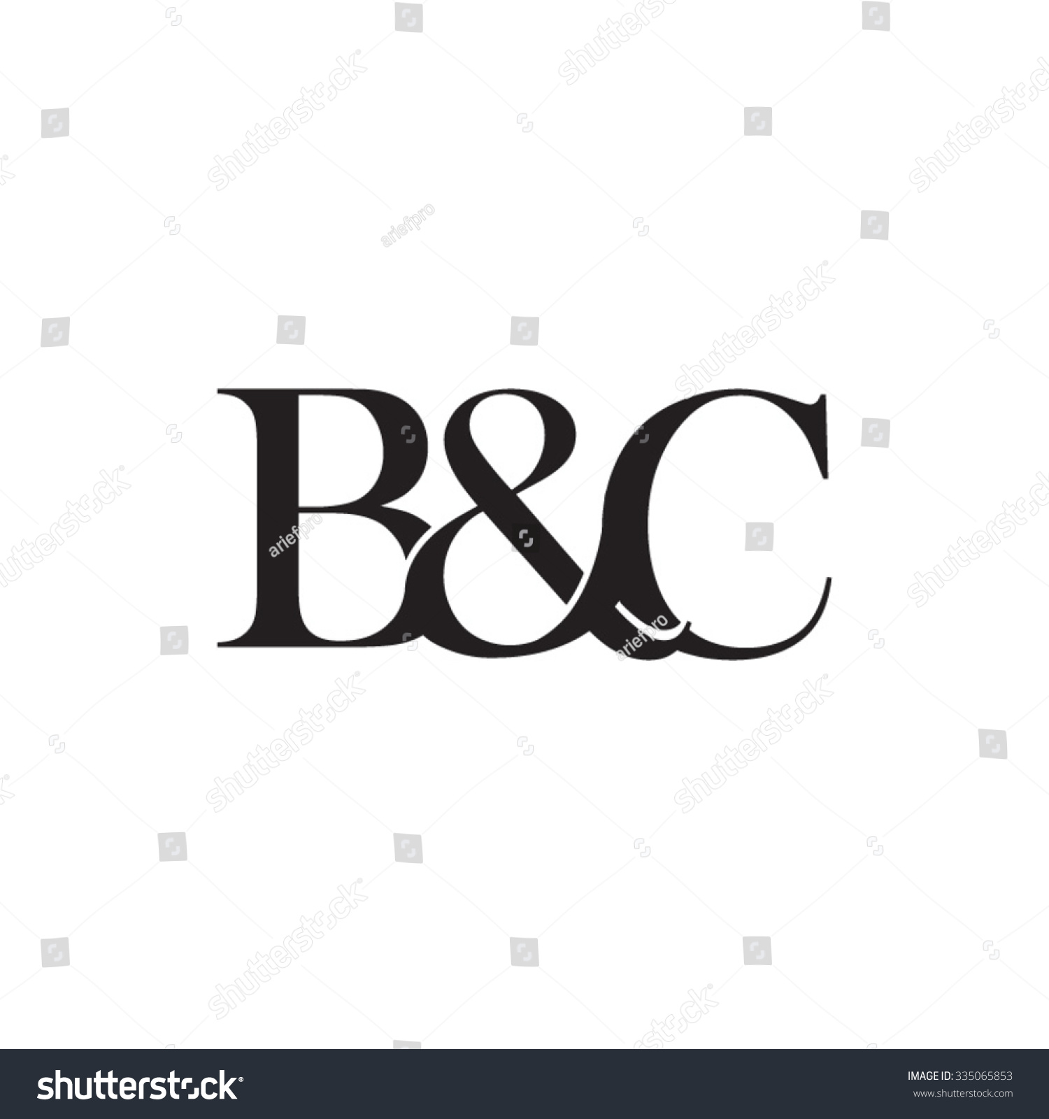 B&C Initial logo. Ampersand monogram logo - Royalty Free Stock Vector ...