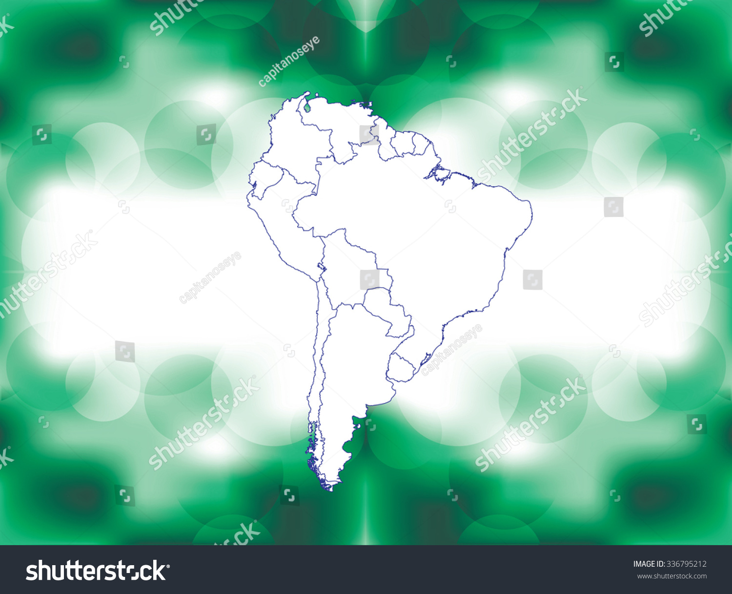 South American Map Vector Illustration Royalty Free Stock Vector Avopix Com