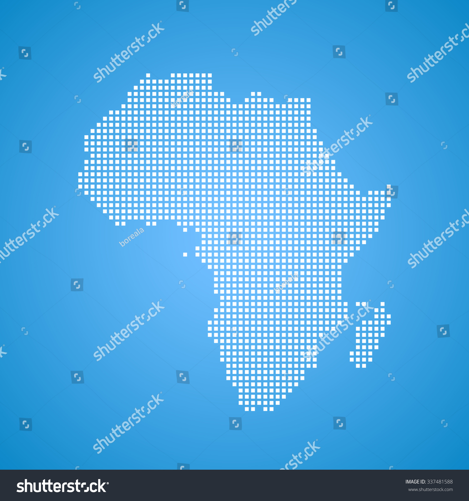 Map Of Africa Royalty Free Stock Vector 337481588 7678