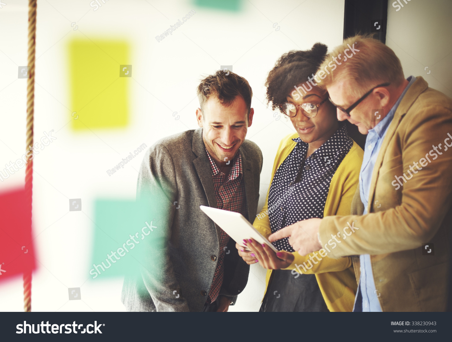 Business Team Meeting Discussion Break Concept #338230943