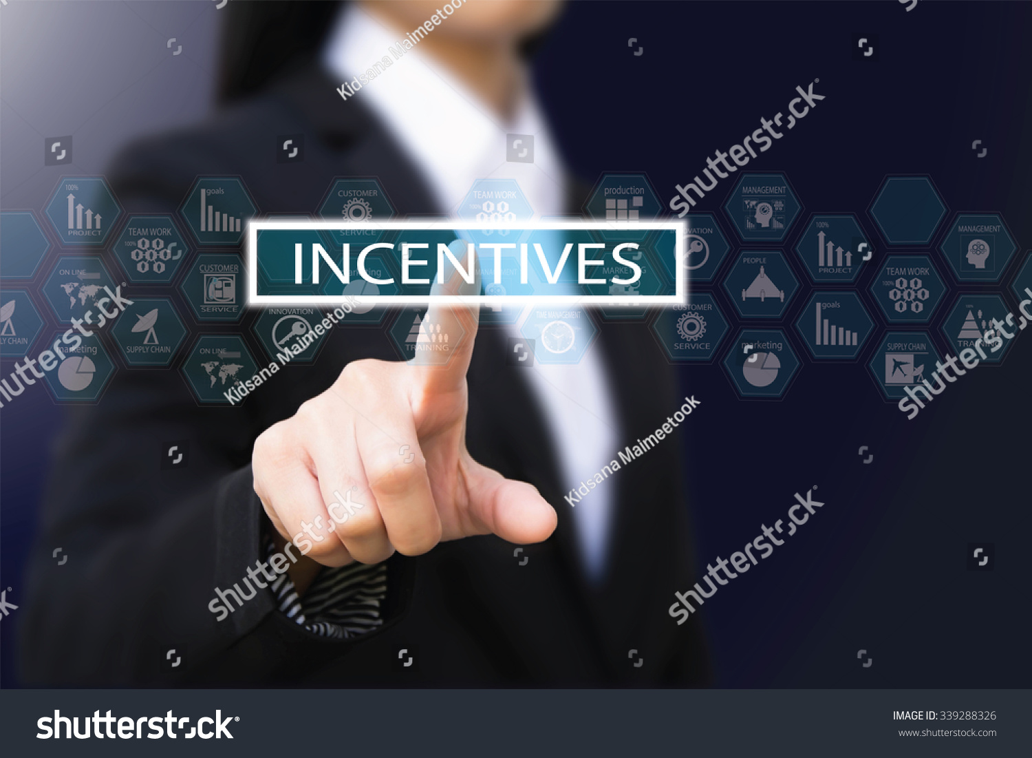 business woman , incentives concept #339288326