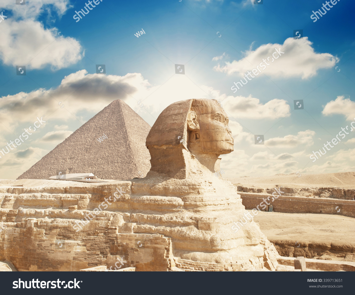 Sphinx Giza, Egypt. #339713651