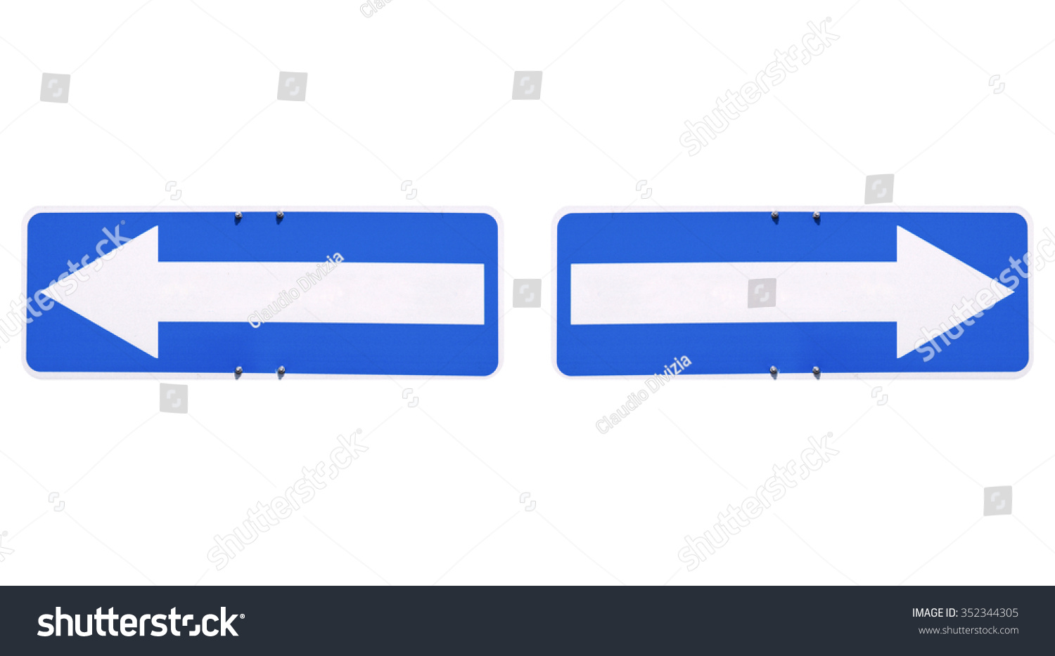royalty free blank direction