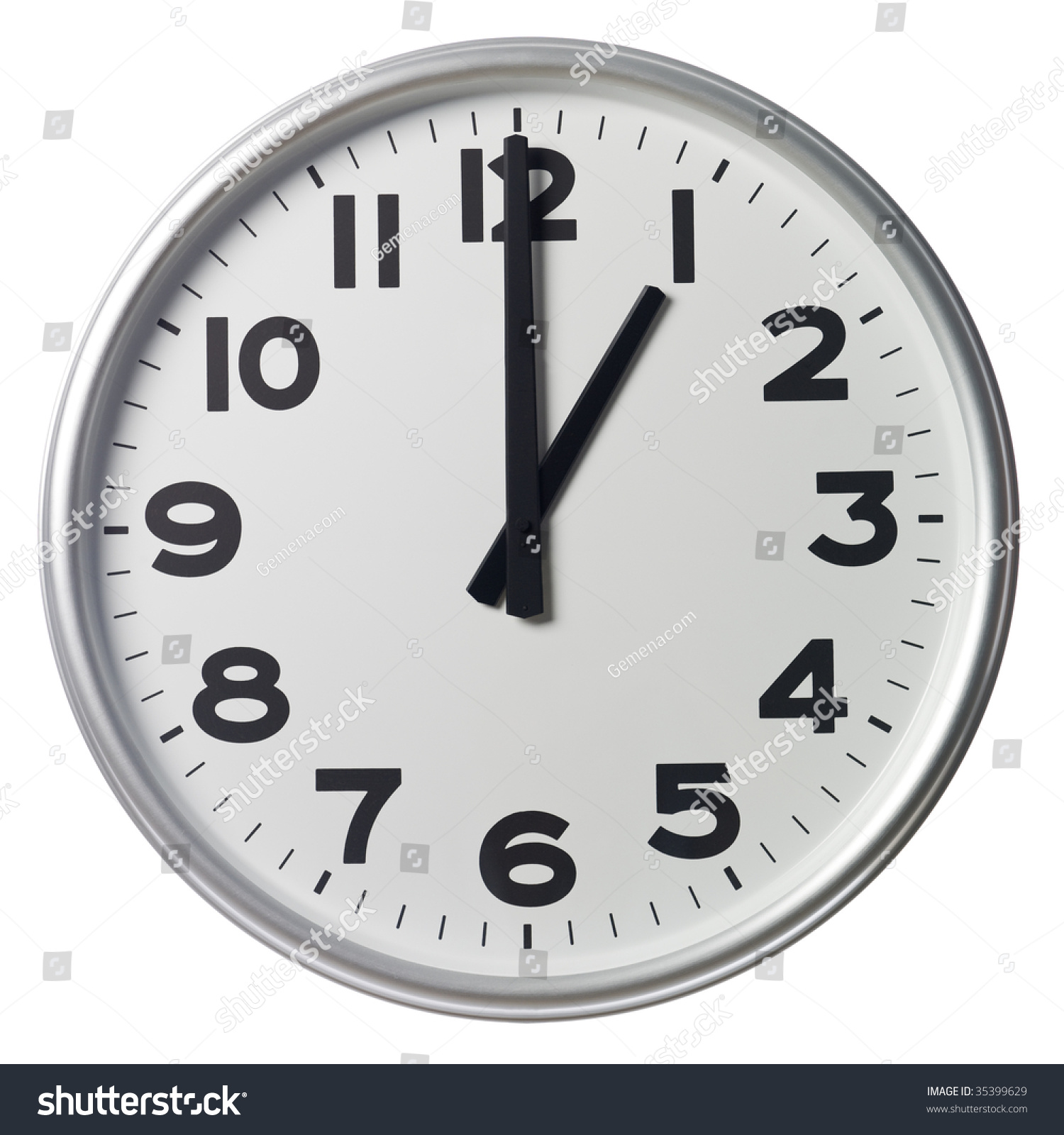 One O Clock Royalty Free Stock Photo Avopix Com